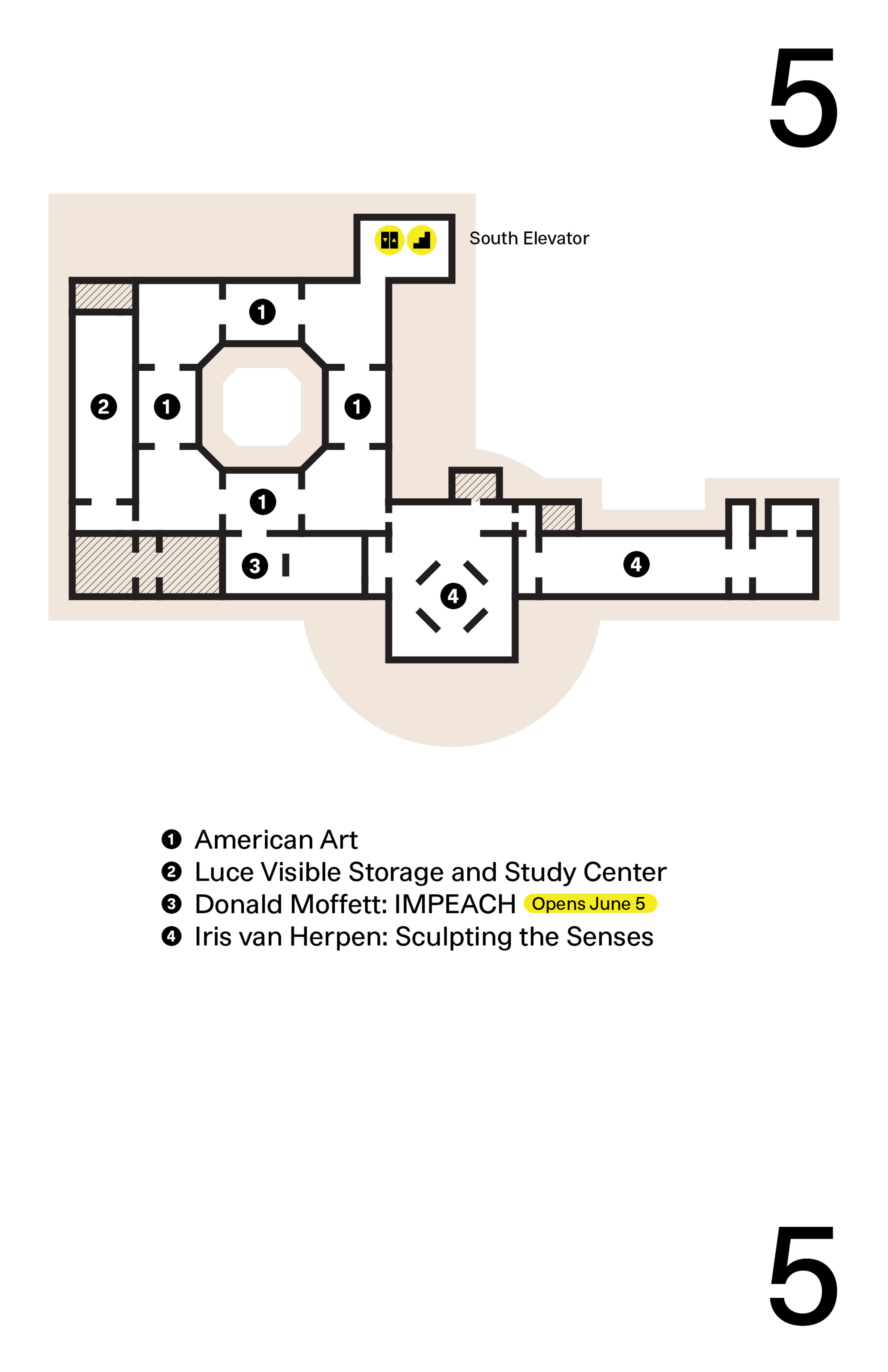 ブルックリン2世専用やで Museum map · Brooklyn Museum
