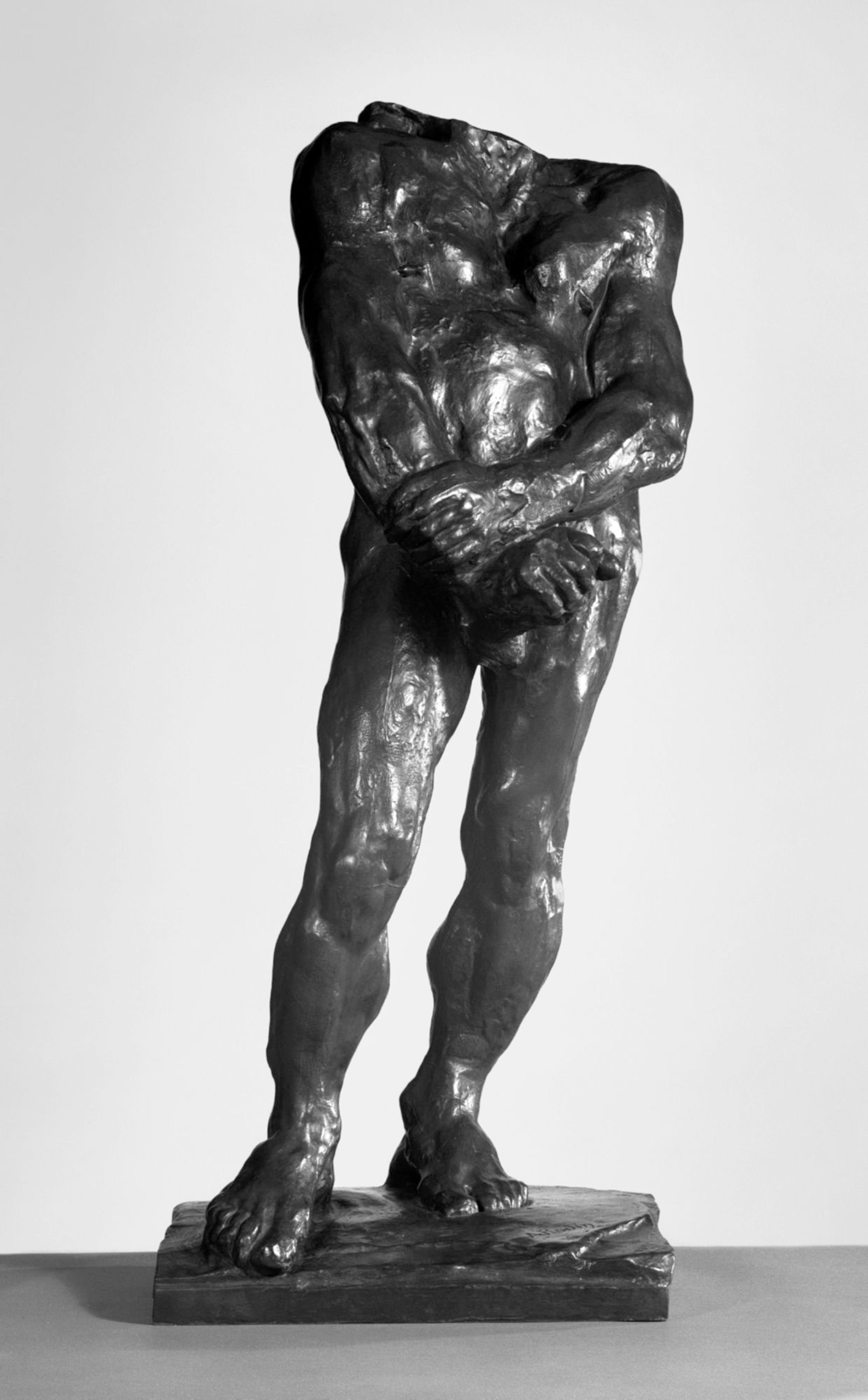 Auguste Rodin (French, 1840–1917). Balzac, Second Study for Nude F, 1896; cast 1979. Cast by Georges Rudier Fondeur, Paris. Bronze, 37 x 16 x 151/2 in. (94 x 40.6 x 39.4 cm). Brooklyn Museum; Gift of Iris and B. Gerald Cantor, 84.77.10