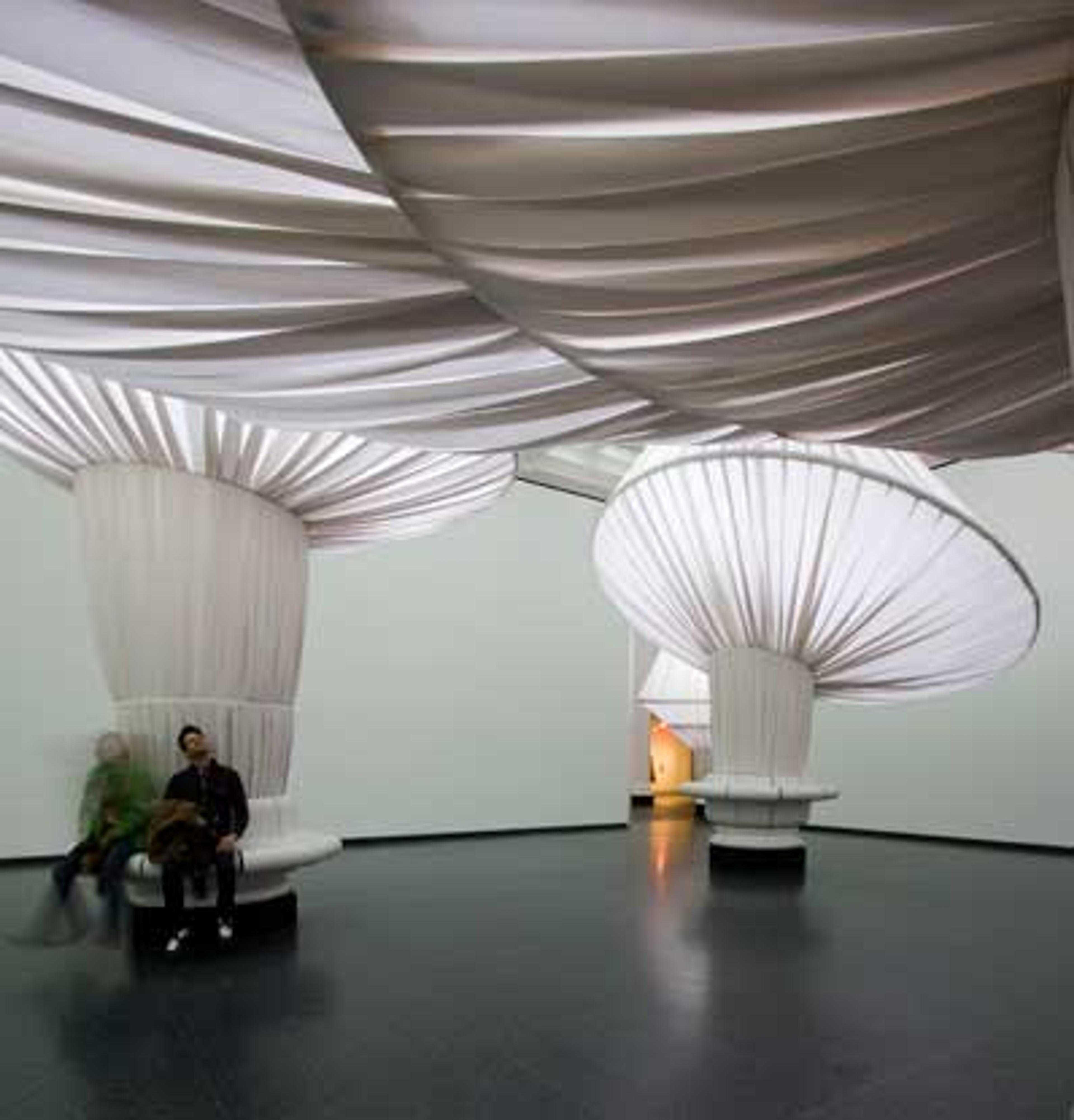 Situ Studio (2005–present), Brooklyn. reOrder in the Brooklyn Museum’s Great Hall. Image courtesy of Keith Sirchio