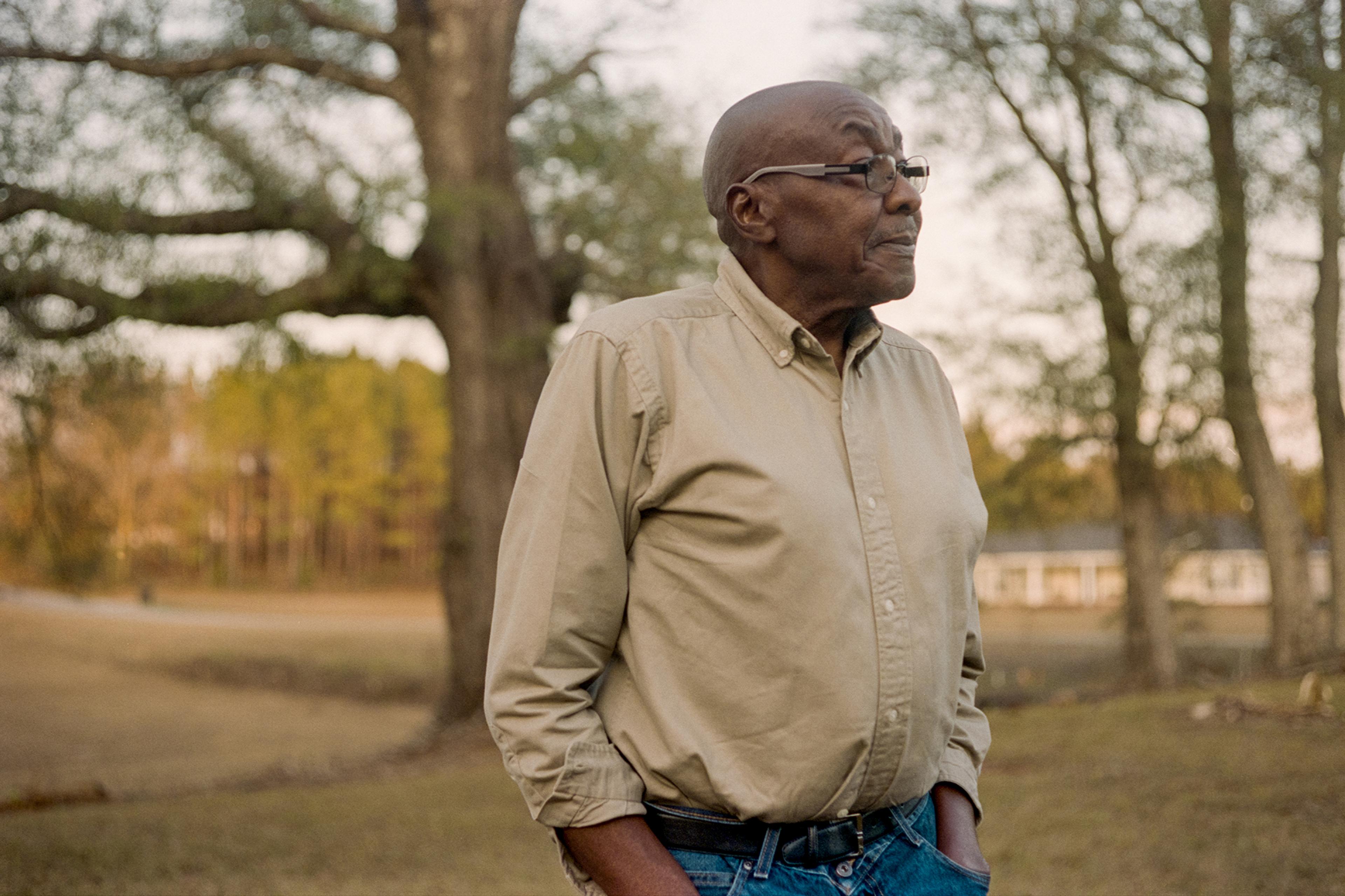 James Johnson near his home in Abbeville, Alabama. 2016. (Photo: Andre Wagner for the Equal Justice Initiative)