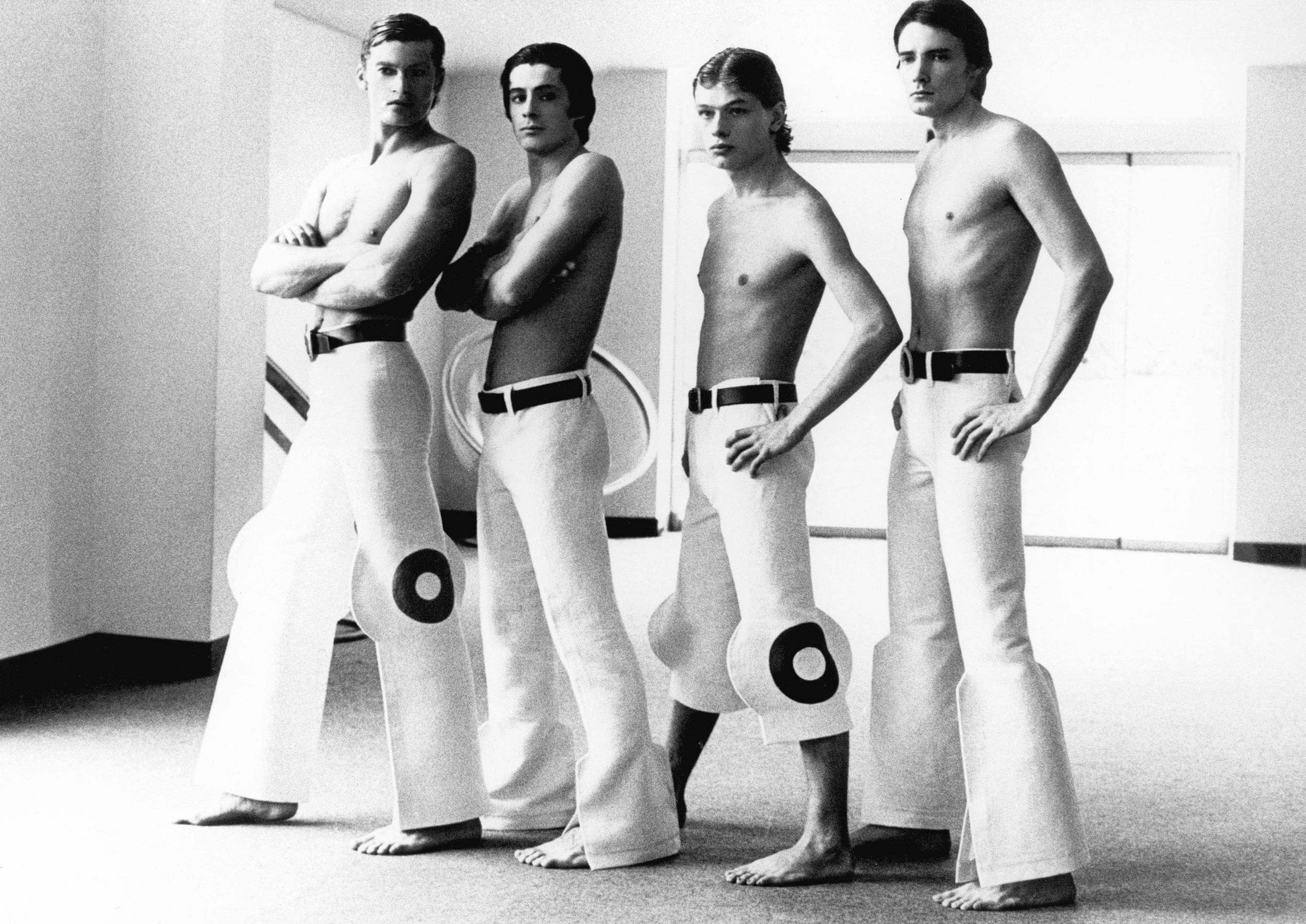 Pierre Cardin linen pants, 1972. (Photo: courtesy of Archives Pierre Cardin. © Archives Pierre Cardin)