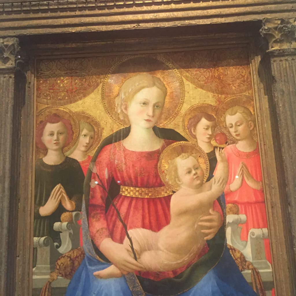Virgin and Child with Four Angels and the Redeemer