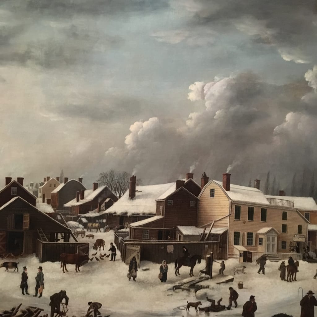 Winter Scene in Brooklyn · Brooklyn Museum