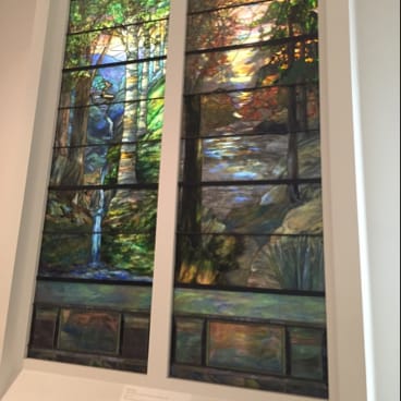 Sunset in Autumn Woods · Brooklyn Museum