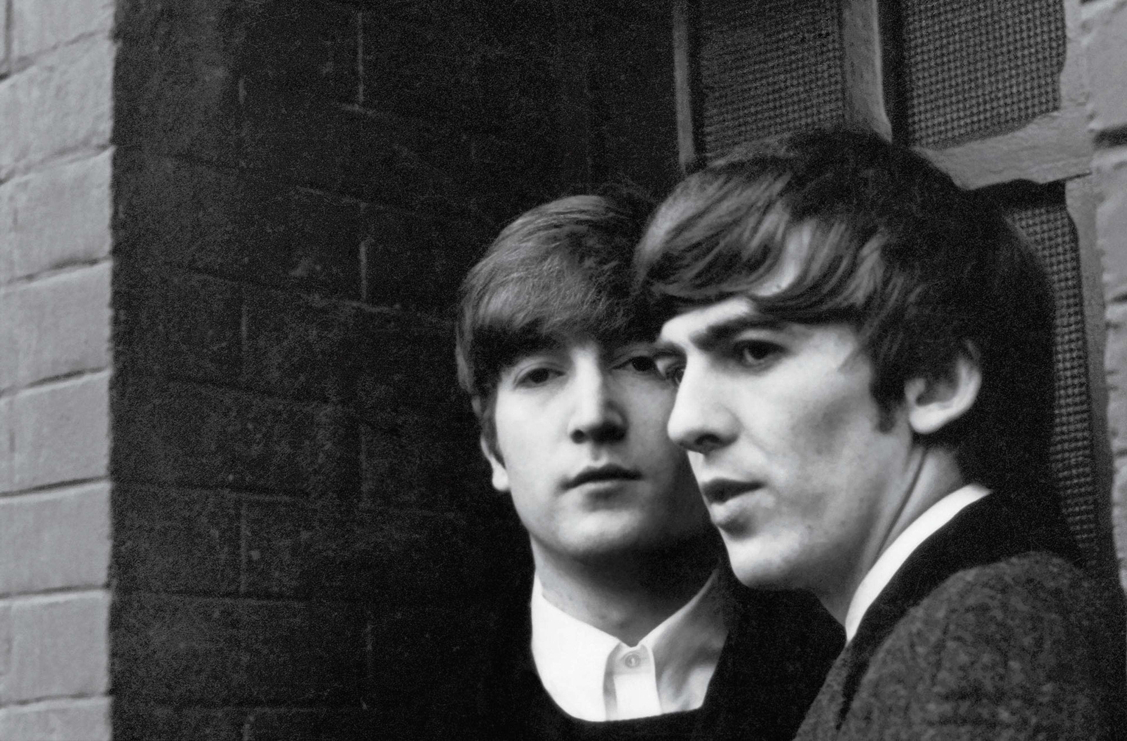 Paul McCartney. John and George. Paris, January 1964. Pigmented inkjet print. © 1964 Paul McCartney under exclusive license to MPL Archive LLP