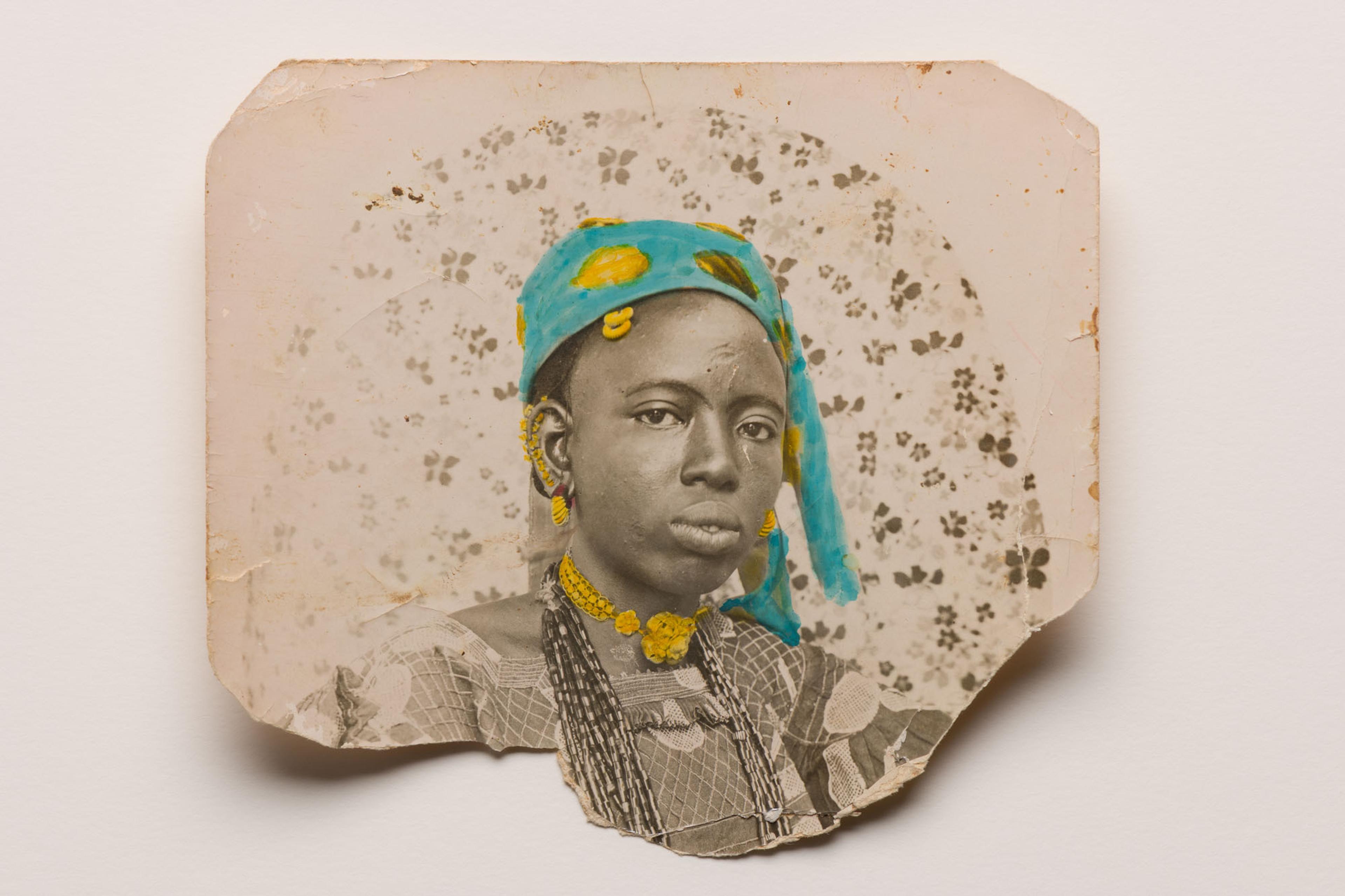 Seydou Keïta. Untitled, ca. 1948–63. Vintage gelatin silver print. The Estate of Steven C. Dubin. © SKPEAC/Seydou Keïta, courtesy The Jean Pigozzi Collection of African Art (Photo: Brooklyn Museum)