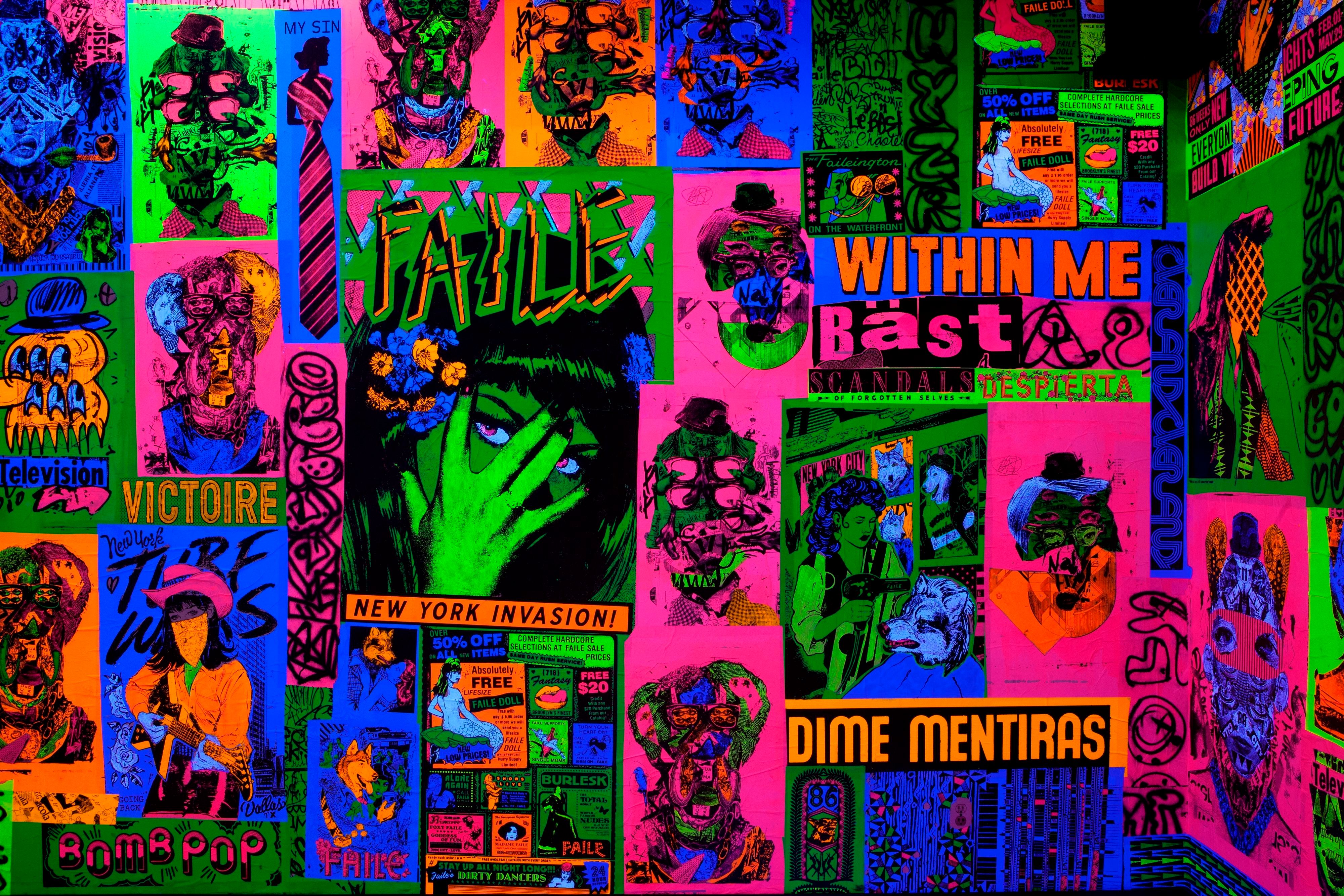 FAILE: Savage/Sacred Young Minds · Brooklyn Museum