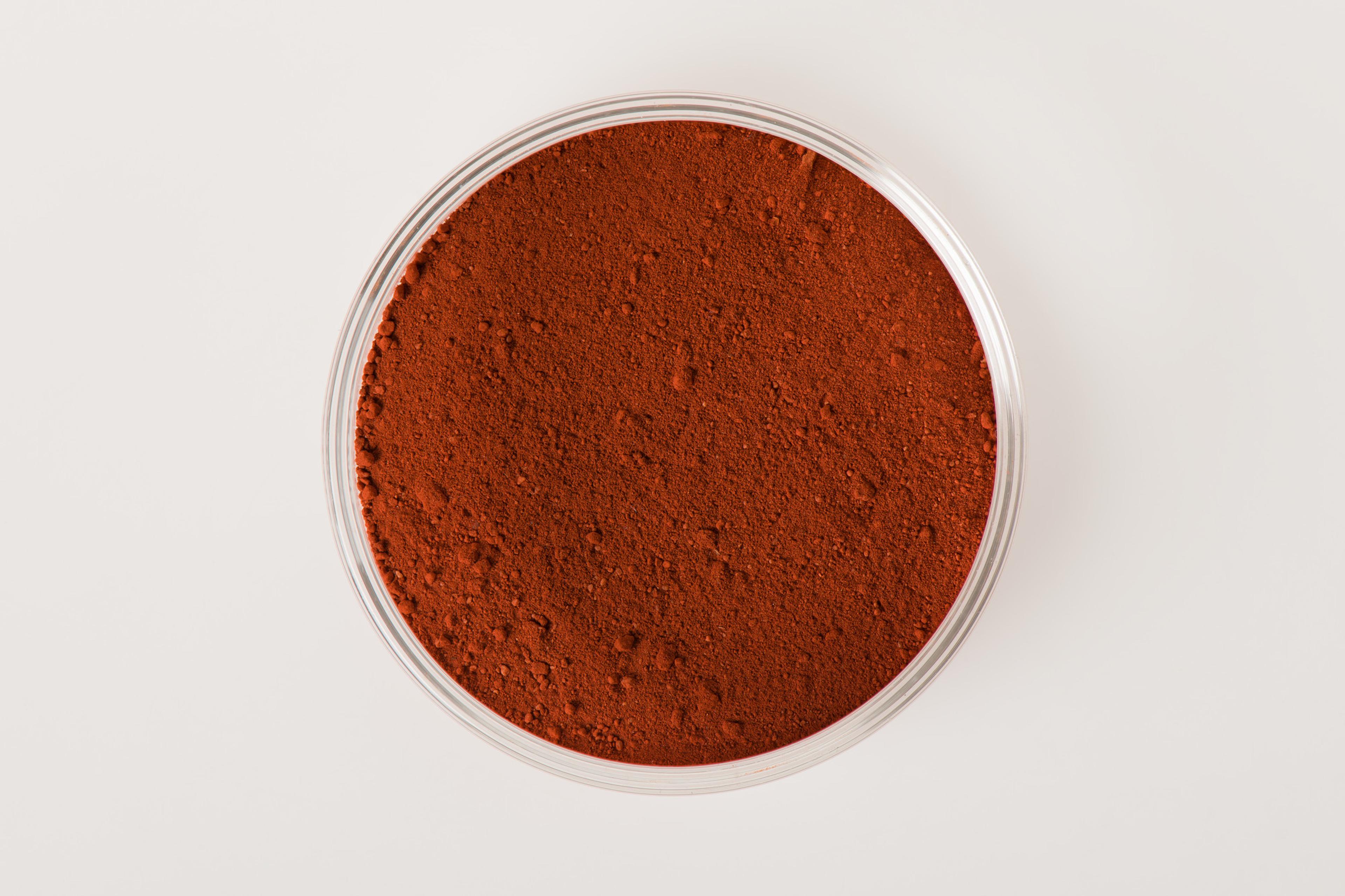 Red ochre pigment (34.6048a). (Photo: Brooklyn Museum)