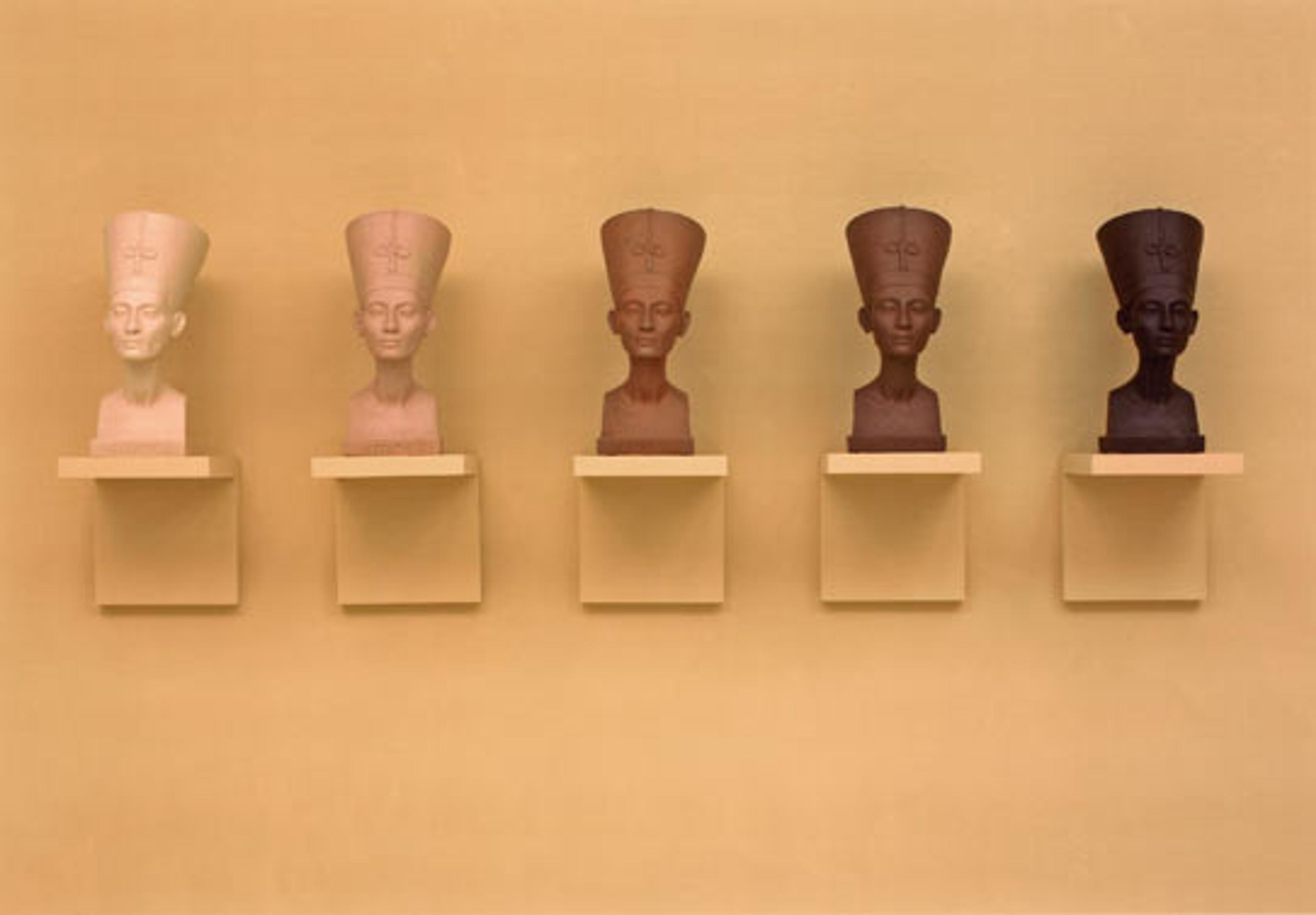 Fred Wilson (American, b. 1954). Grey Area (Brown version), 1993. Paint, plaster and wood, 20 × 84 in. (50.8 × 213.4 cm). Brooklyn Museum, Bequest of William K. Jacobs, Jr. and bequest of Richard J. Kempe, by exchange, 2006.8a-j