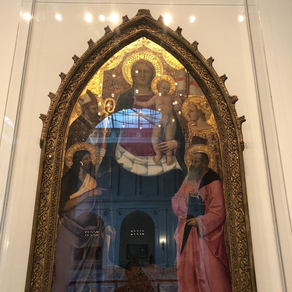 Madonna and Child Enthroned with Saints Zenobius, John the Madonna and Child Enthroned with Saints Zenobius, John the