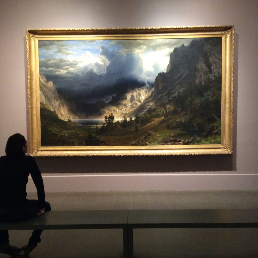 A Storm in the Rocky Mountains, Mt. Rosalie · Brooklyn Museum