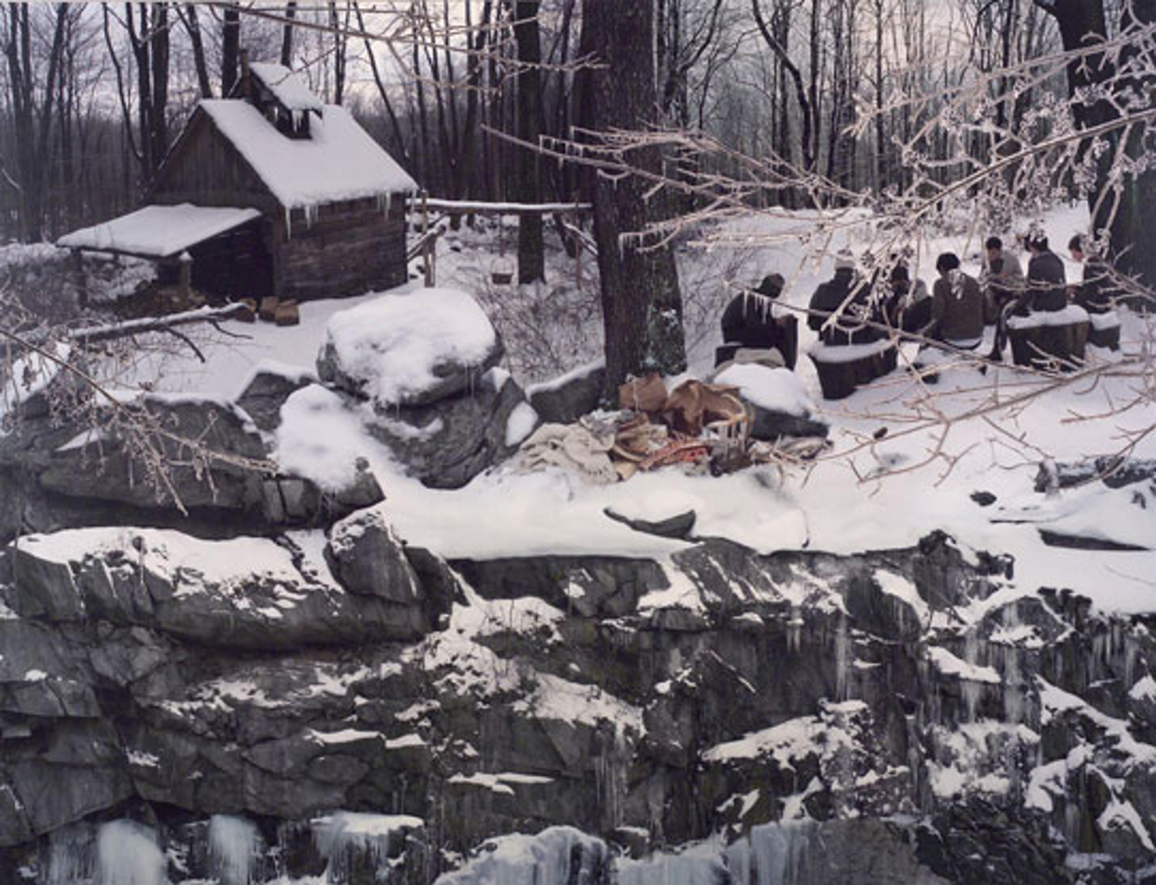 Anthony Goicolea (American, b. 1971). Ice Storm, 2005. Chromogenic print, 72 × 92 in. (182.9 × 233.7 cm). Brooklyn Museum, Bequest of Mrs. Carl L. Selden, by exchange, and Dick S. Ramsay Fund, 2005.19