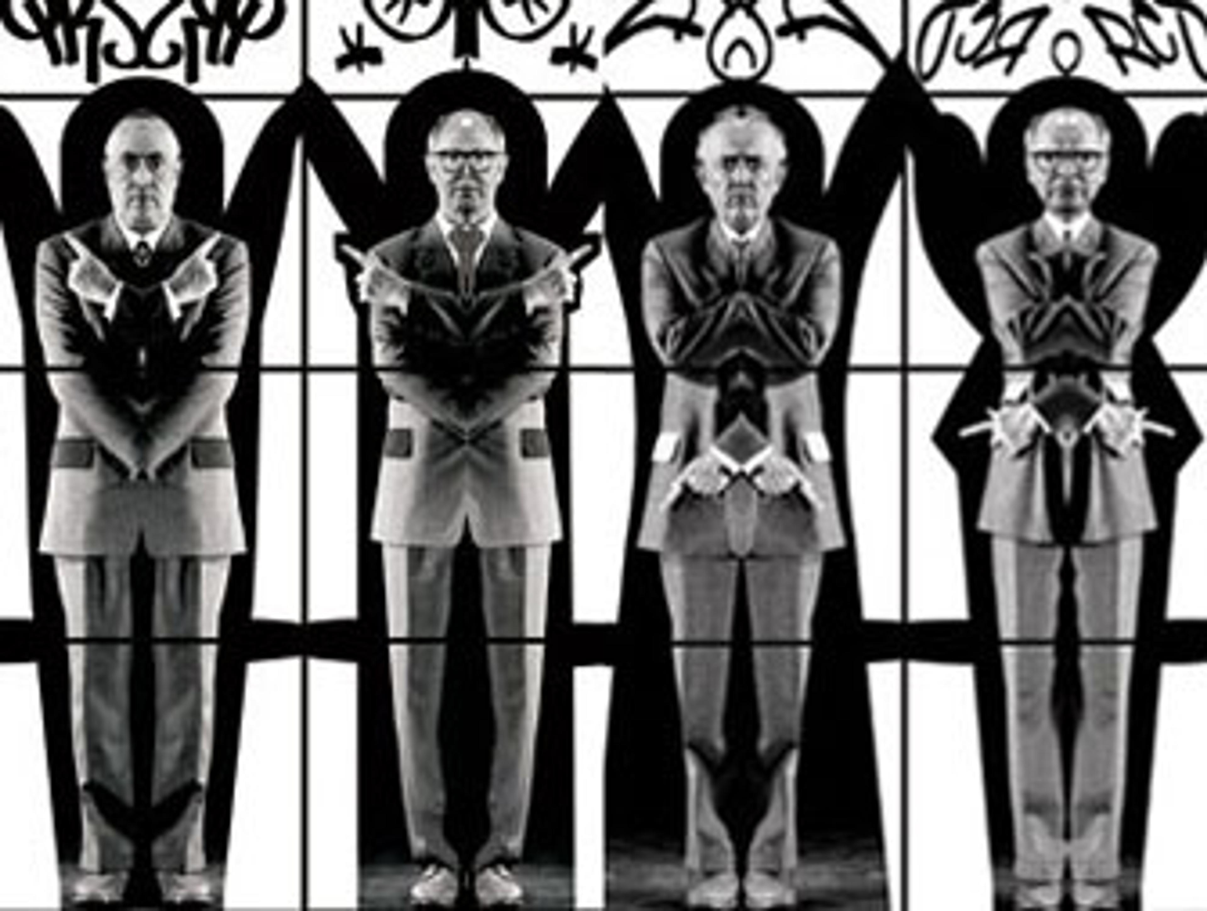 Gilbert &amp; George. Apostasia (detail), 2004. Rubell Family Collection, Miami. © Gilbert &amp; George