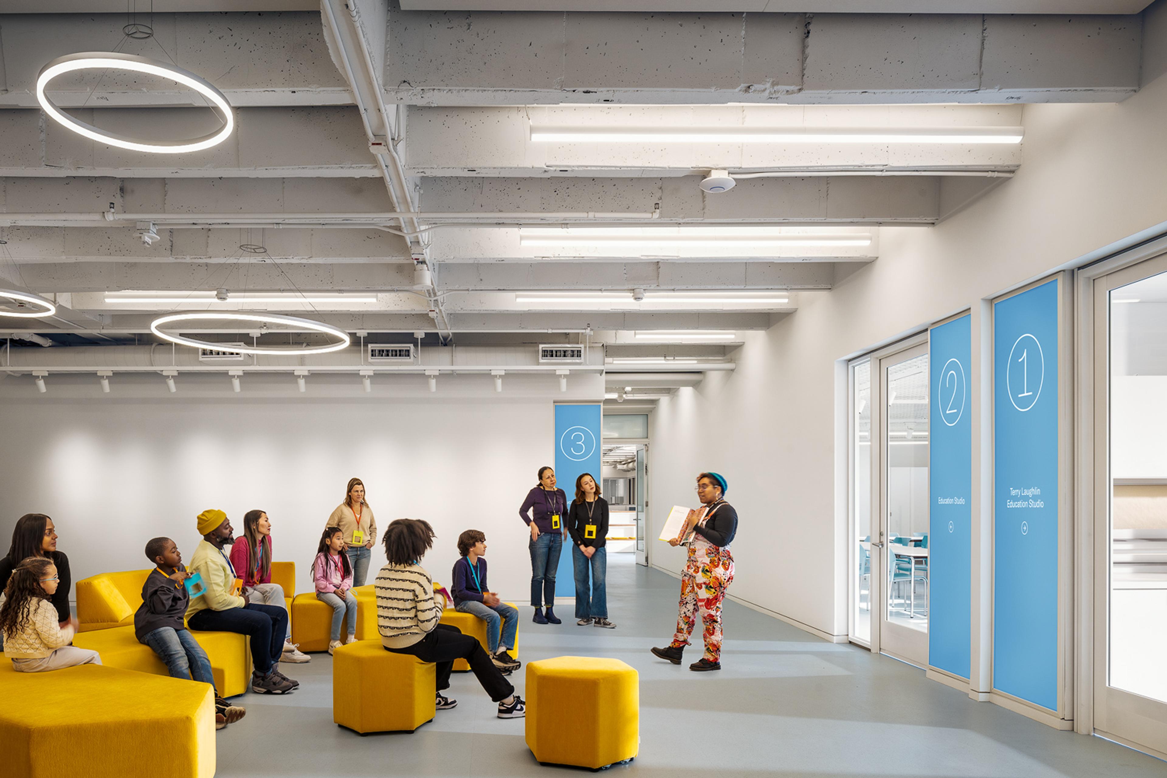 The Toby Devan Lewis Education Center at the Brooklyn Museum, January 2024. (Photo: Alexander Severin)