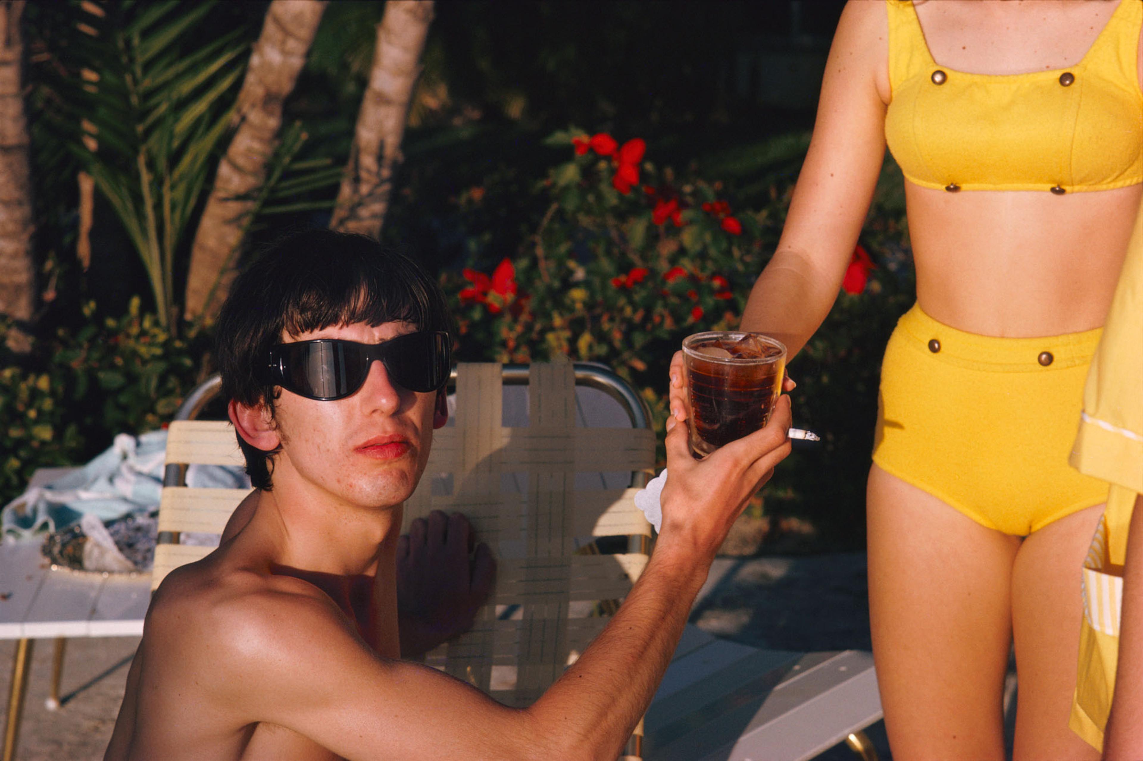 Paul McCartney. George Harrison. Miami Beach, February 1964. Chromogenic print. © 1964 Paul McCartney under exclusive license to MPL Archive LLP