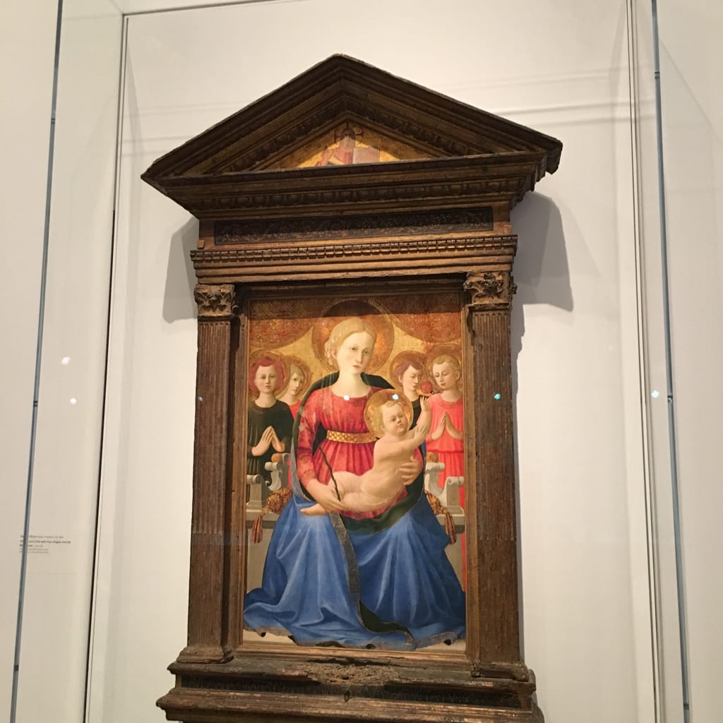 Virgin and Child with Four Angels and the Redeemer · Brooklyn Museum