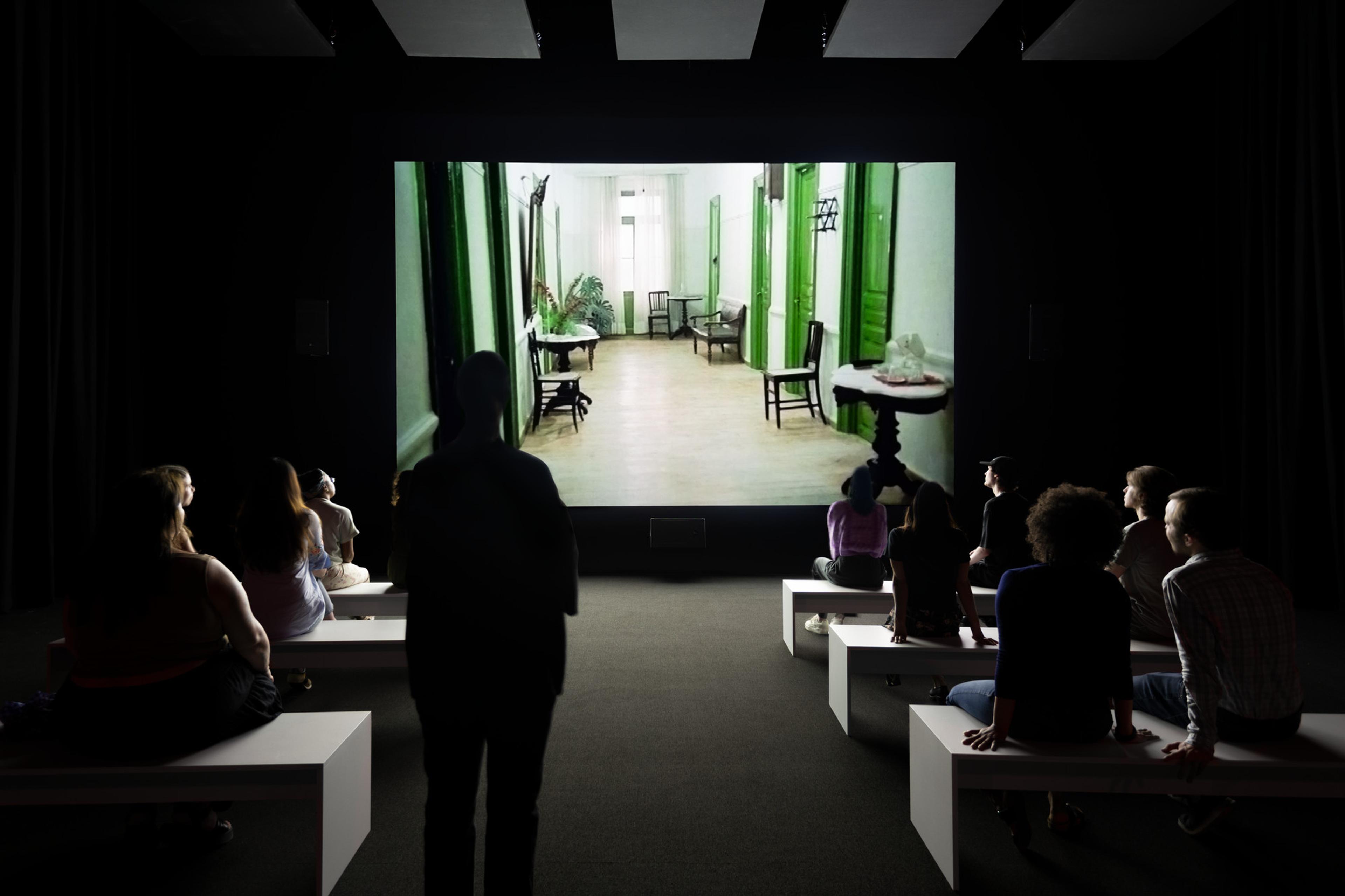Installation view, <i>Christian Marclay: Doors</i>. Brooklyn Museum, June 13, 2025–April 12, 2026. © Christian Marclay. (Photo: Paula Abreu Pita)