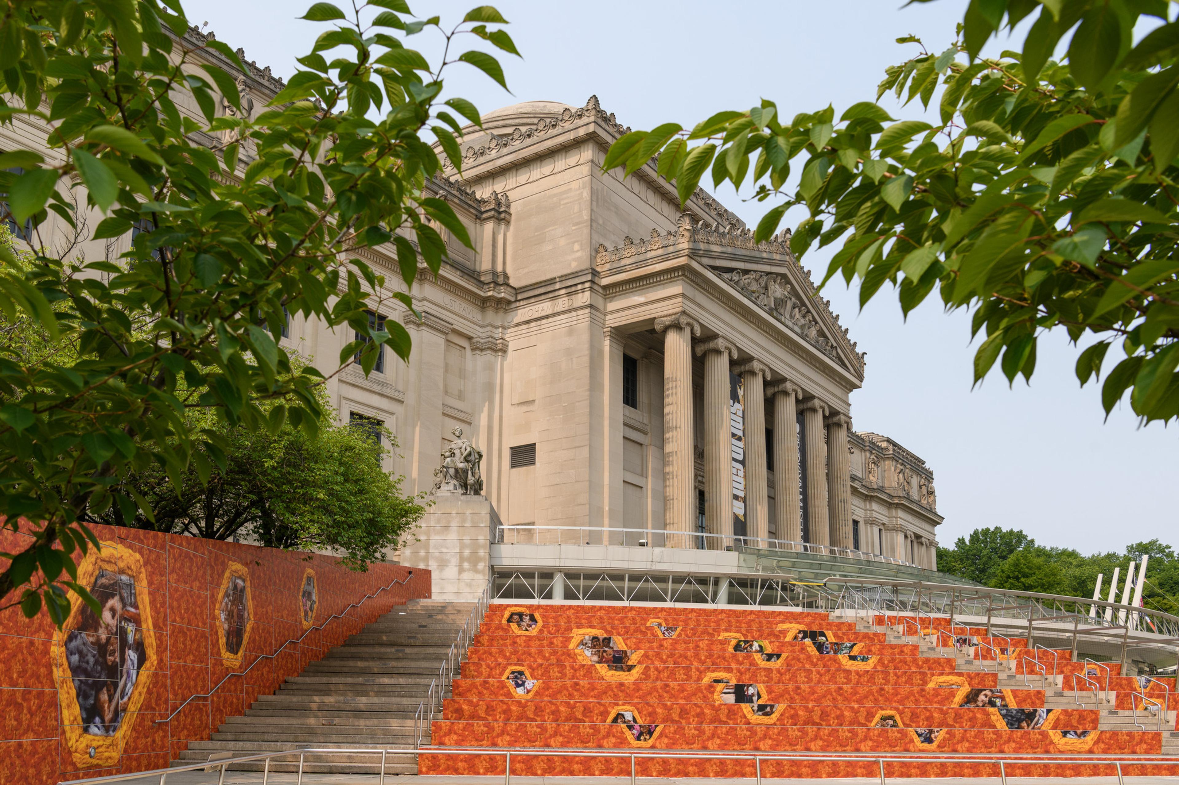 Installation view, <i>Melissa Joseph: Tender</i>. Brooklyn Museum, June 6–November 2, 2025. (Photo: Paula Abreu Pita)