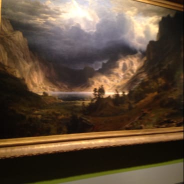 A Storm in the Rocky Mountains, Mt. Rosalie · Brooklyn Museum