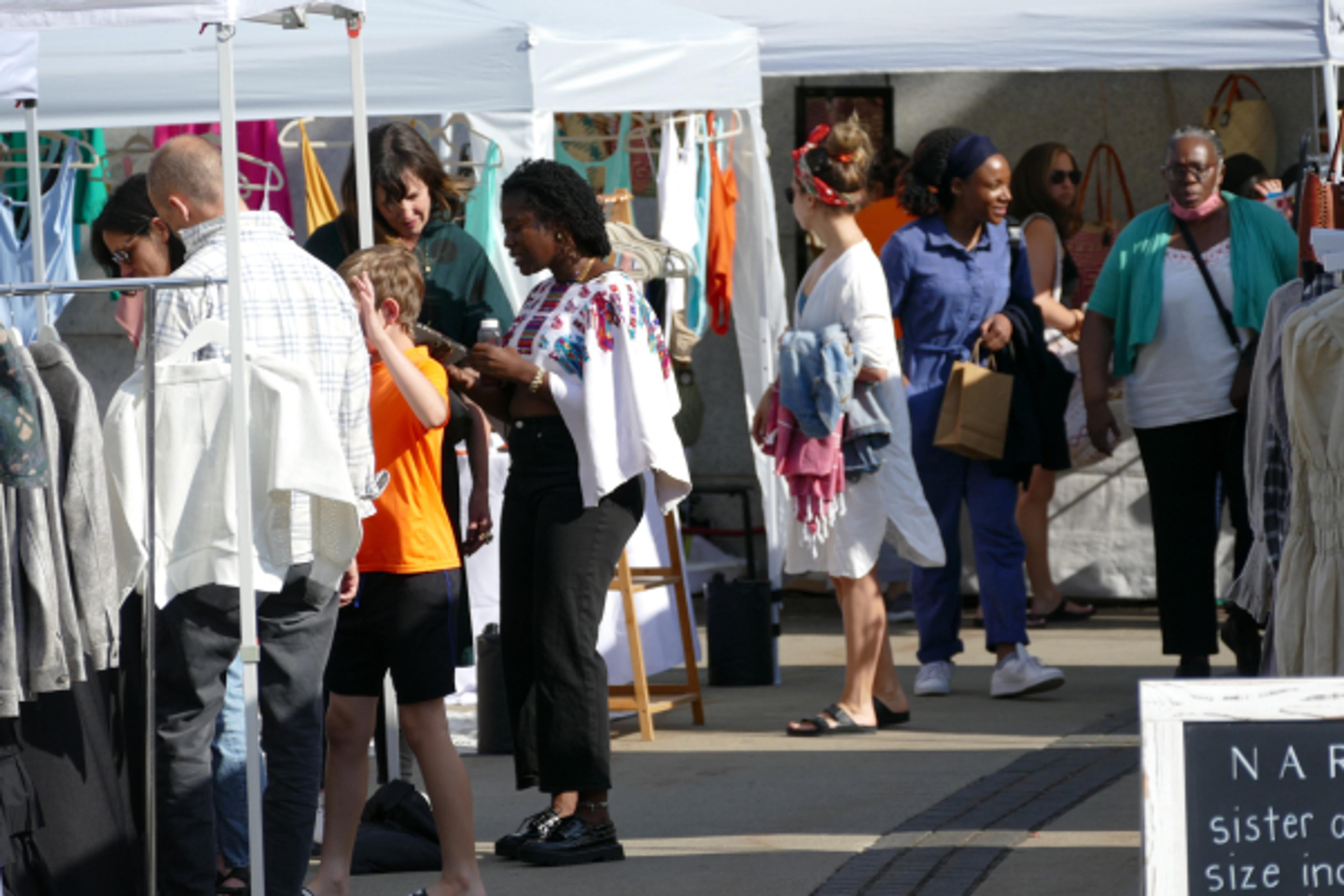 Brooklyn Pop-Up Market at the Brooklyn Museum, 2022. (Photo: Andrew Robertson)