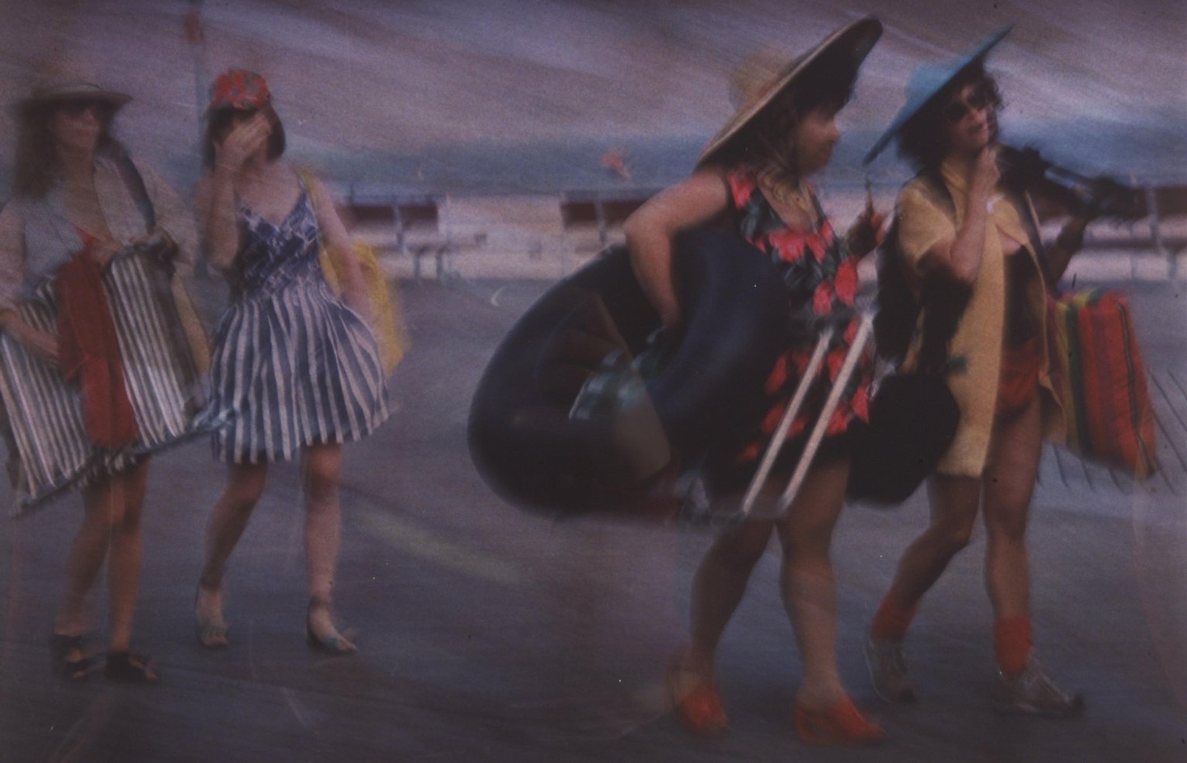 Lynn Hyman Butler. <i>The Gossips</i>, ca. 1989. Silver dye bleach print (Cibachrome). Brooklyn Museum; Gift of Ilford Photo Corporation, 1991.59.4. © Lynn Hyman Butler. (Photo: Brooklyn Museum)