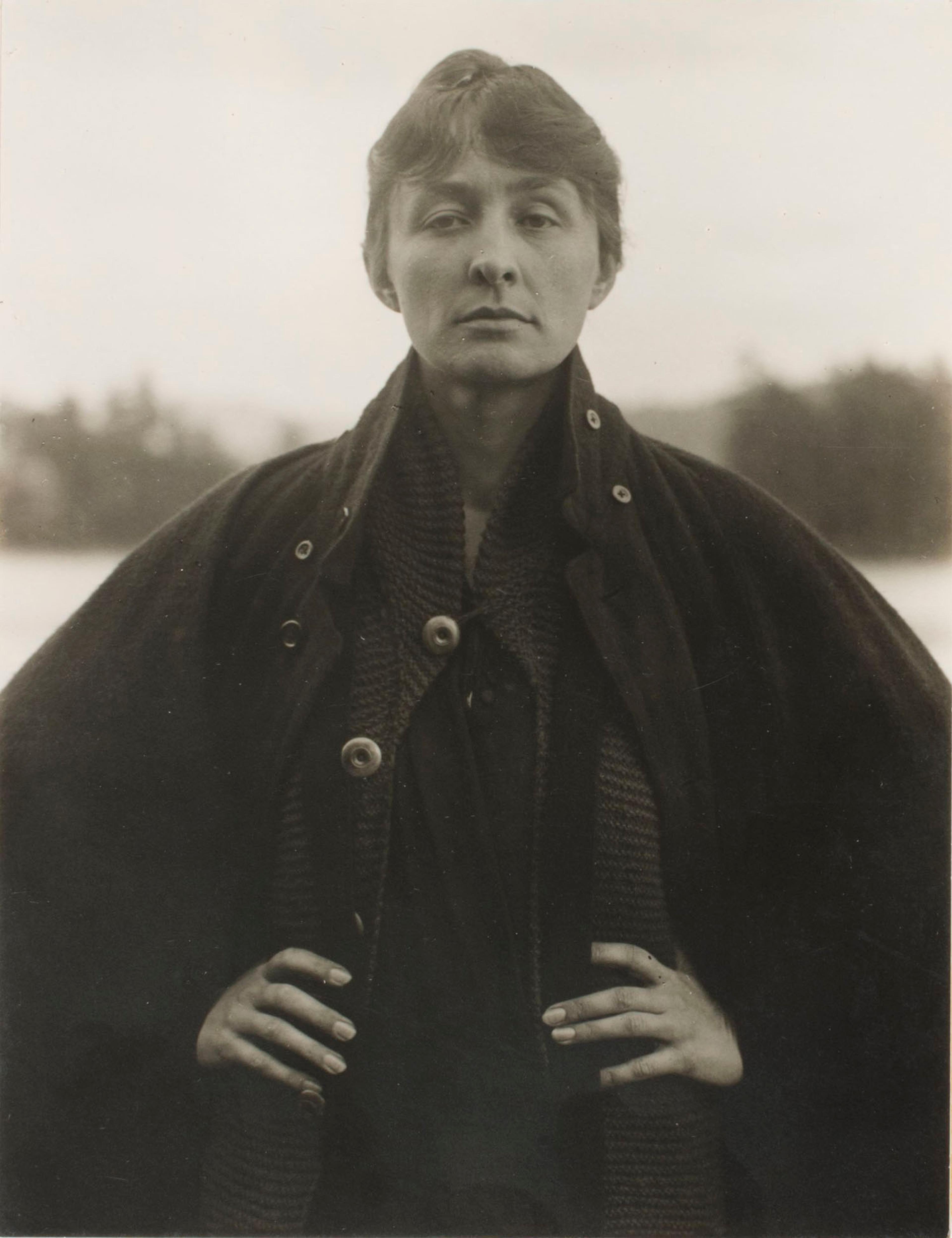 Alfred Stieglitz (American, 1864–1946). Georgia O’Keeffe: A Portrait, 1918. Gelatin silver print, 43/4 x 35/8 in. (11.9 x 9.2 cm). Philadelphia Museum of Art; Purchased with the Lola Downin Peck Fund, 1978, 1978–91–1