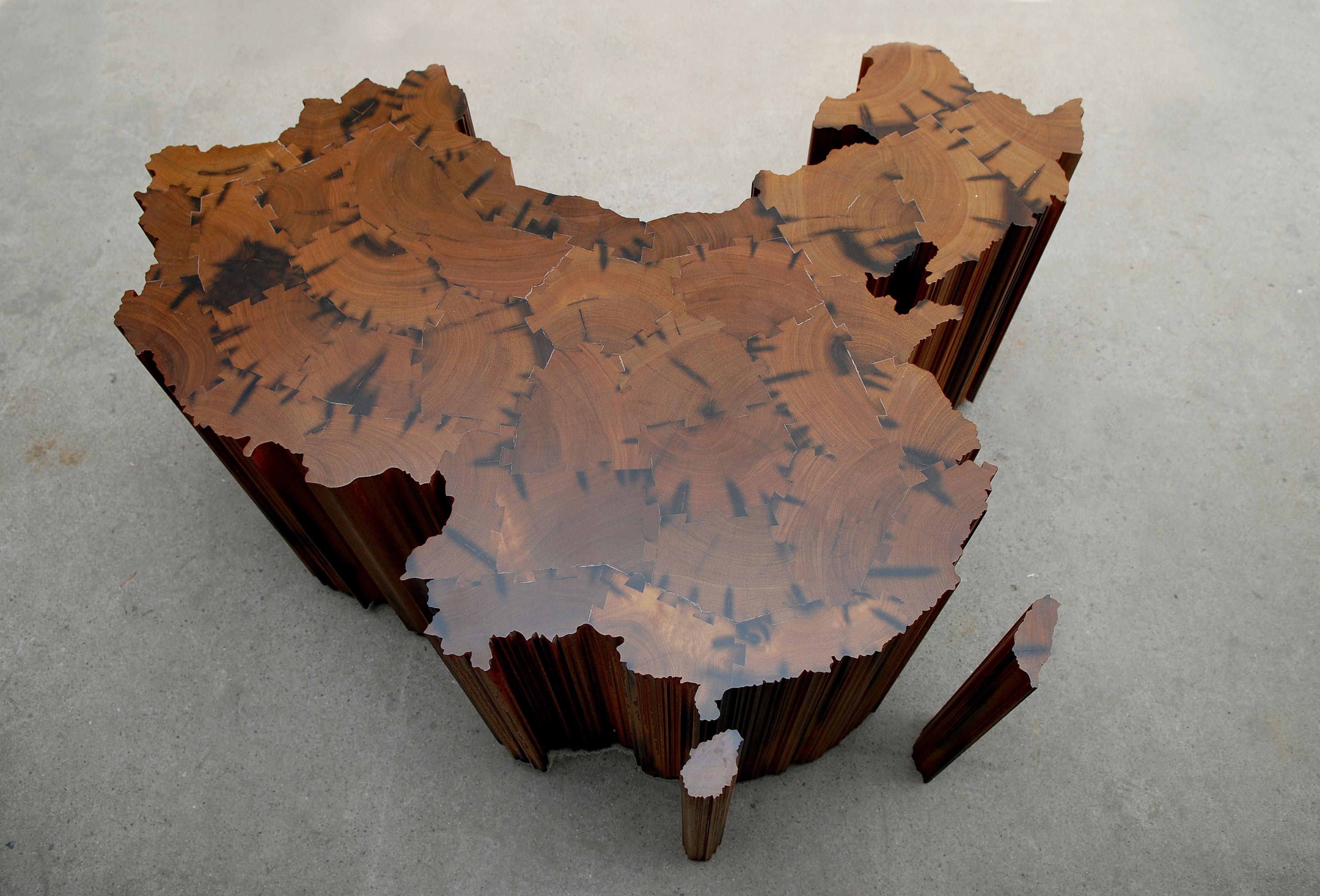 Ai Weiwei (Chinese, b. 1957). Map of China, 2008. Tieli wood (iron wood) from dismantled temples of the Qing Dynasty (1644‒1911), 633⁄8 x 845⁄8 x 6615⁄16 in. (161 × 215 × 170 cm). Collection of the Faurschou Foundation. © Ai Weiwei