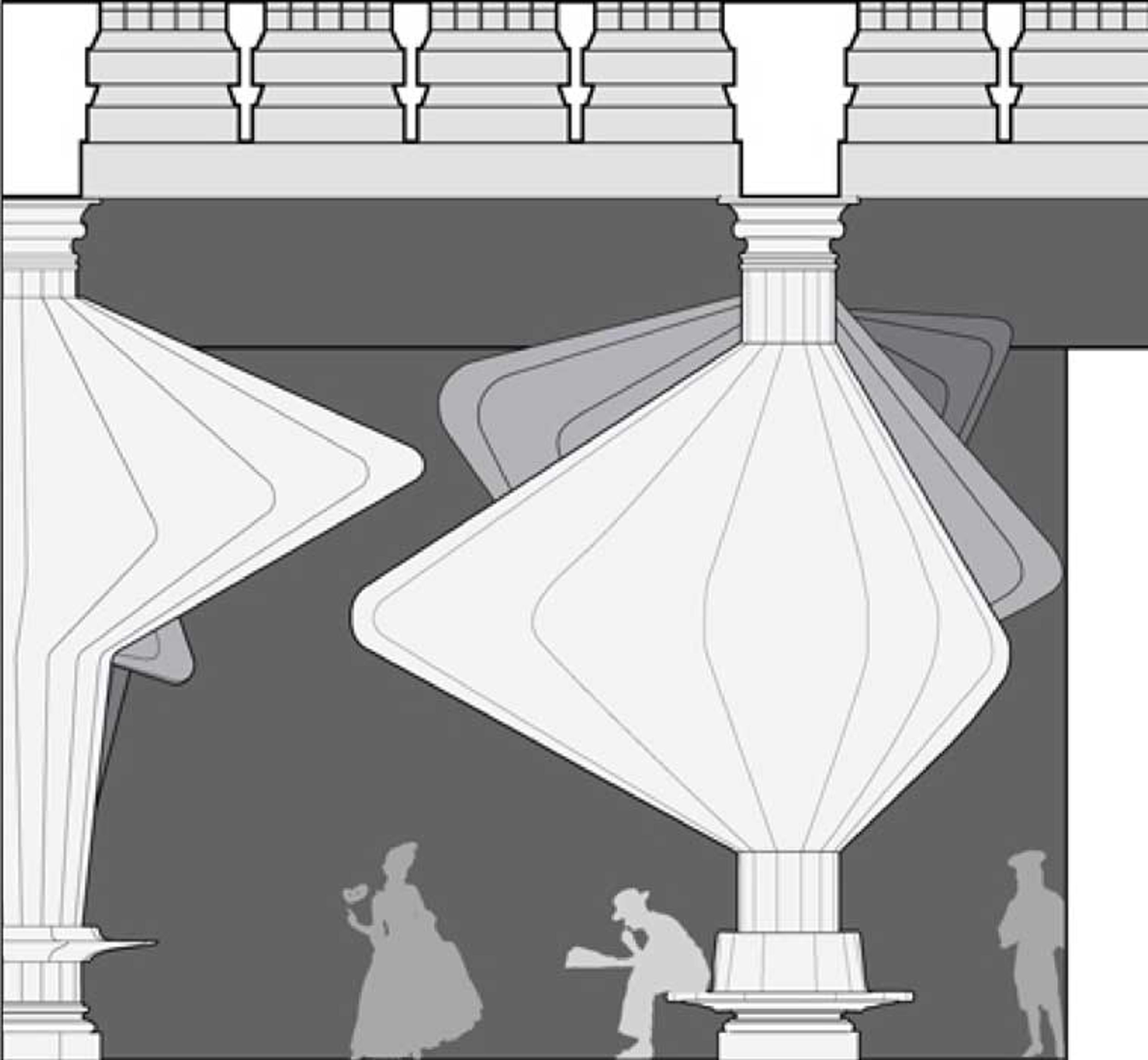 Situ Studio (2005–present), Brooklyn. Elevation study for reOrder