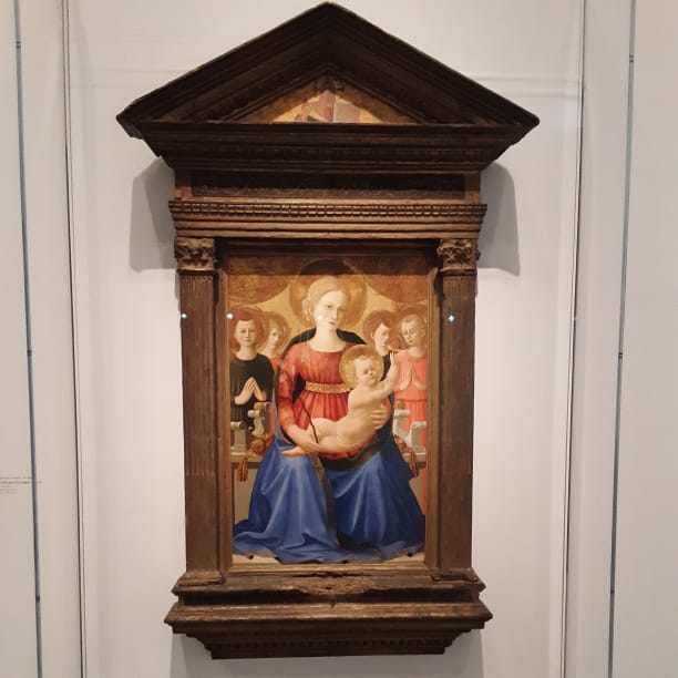 Virgin and Child with Four Angels and the Redeemer