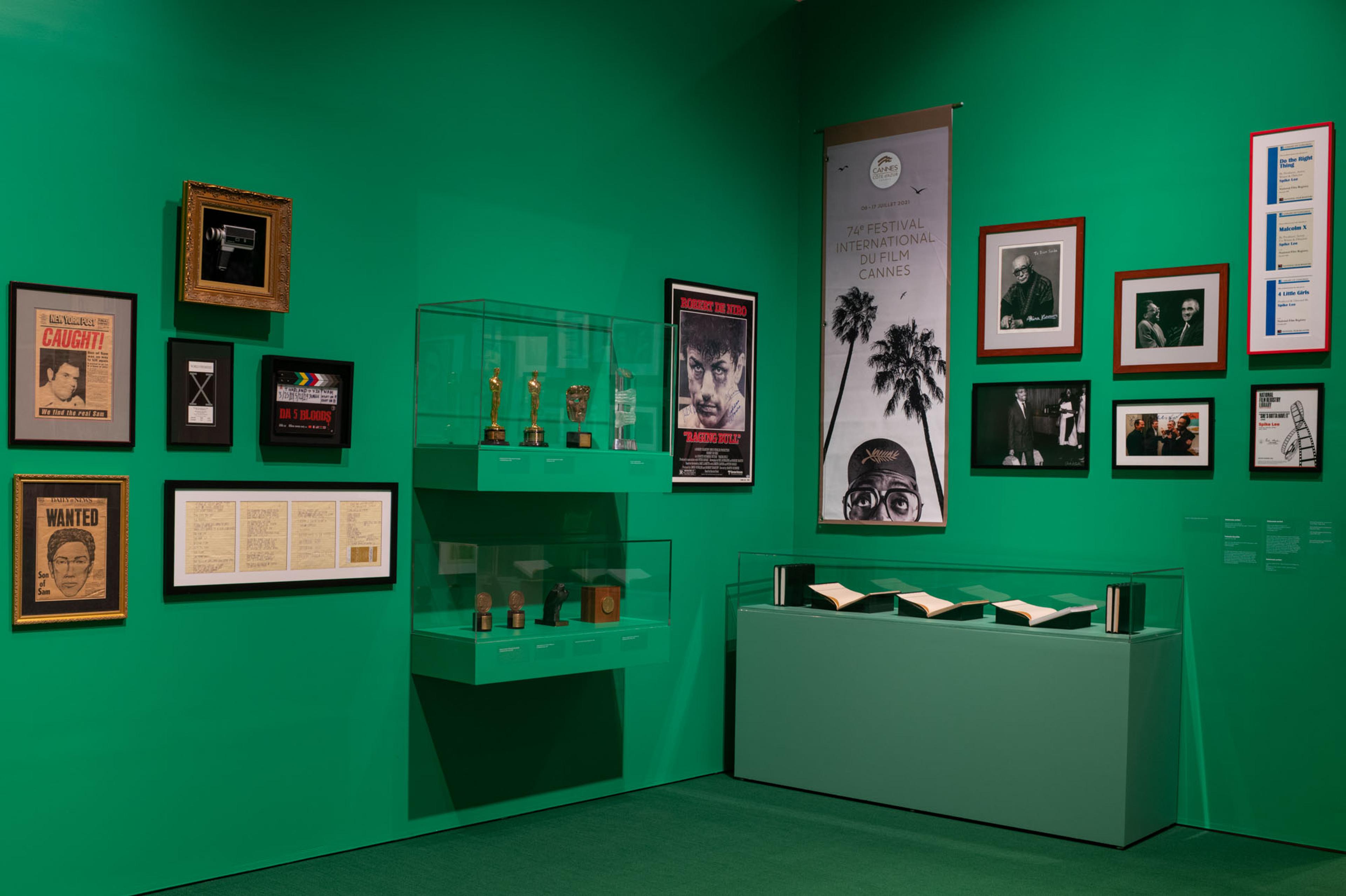 Installation view, <i>Spike Lee: Creative Sources</i>. Brooklyn Museum, October 7, 2023–February 11, 2024. (Photo: Danny Perez)