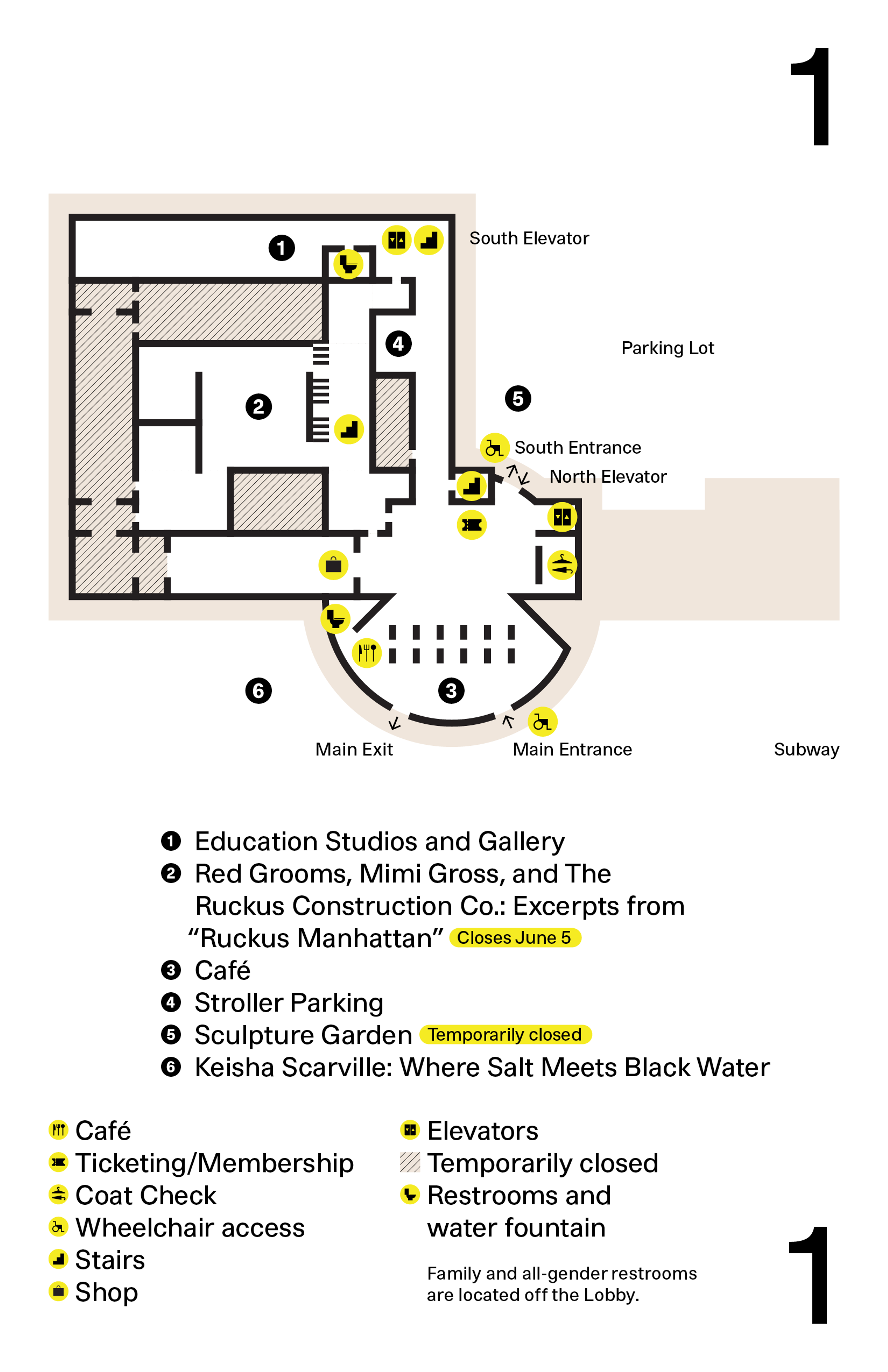 Museum map · Brooklyn Museum