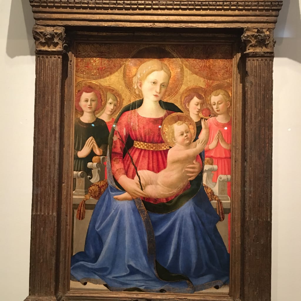 Virgin and Child with Four Angels and the Redeemer