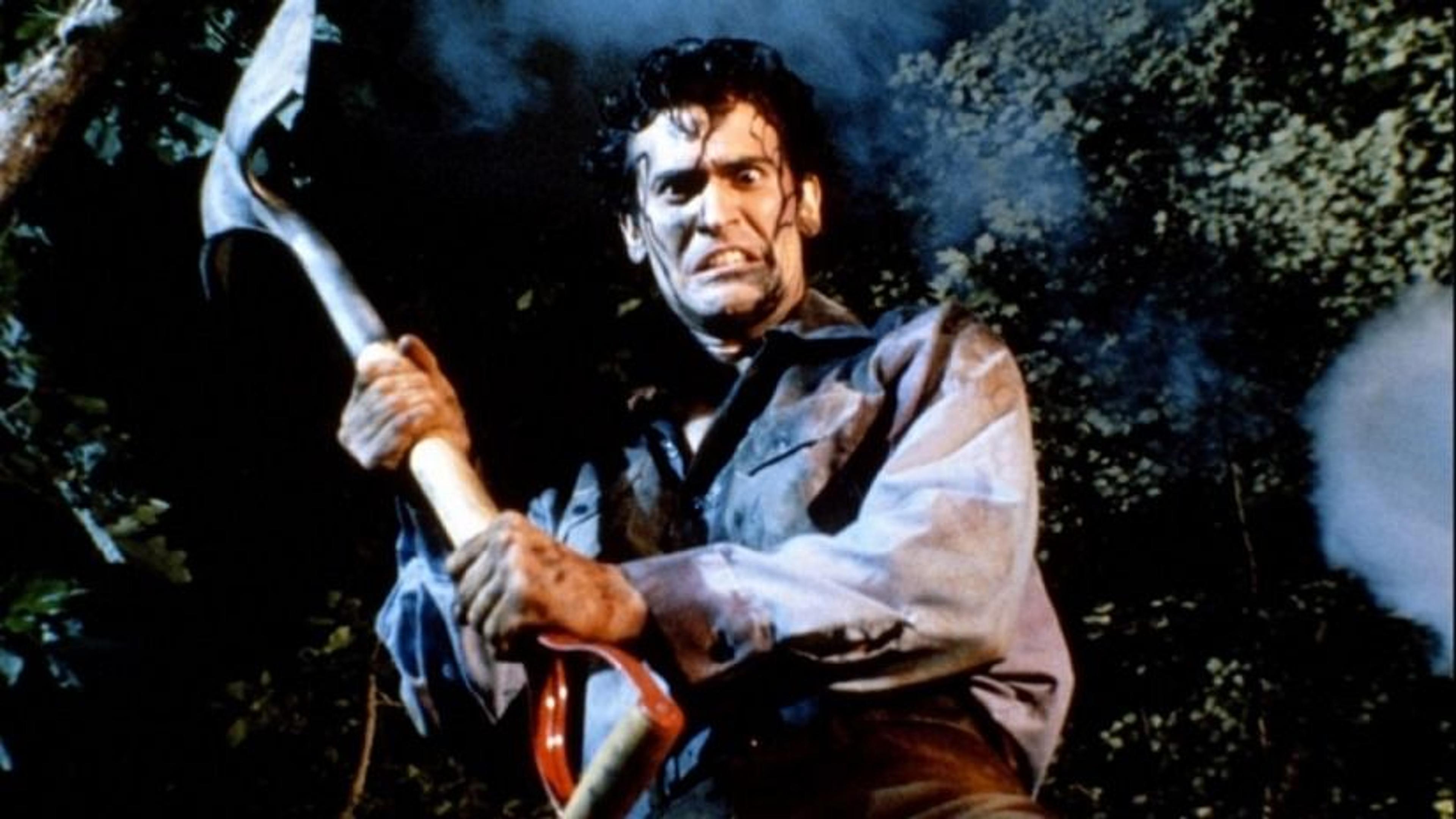 Still from The Evil Dead (Sam Raimi, 1981, 85 min.).