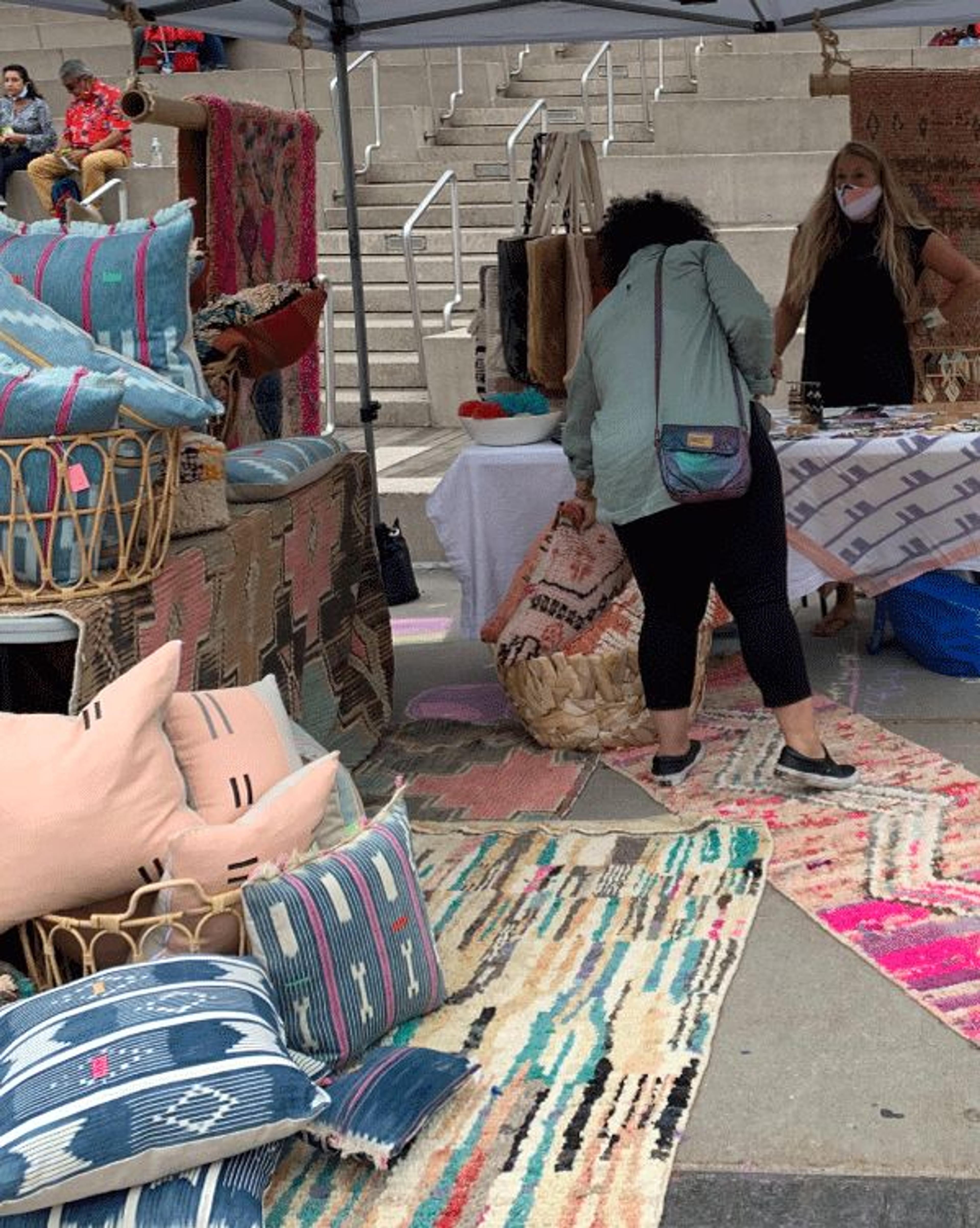 Pop-Up Market, September 2020. (Photo: Aimee Kellner, Brooklyn Pop-Up)