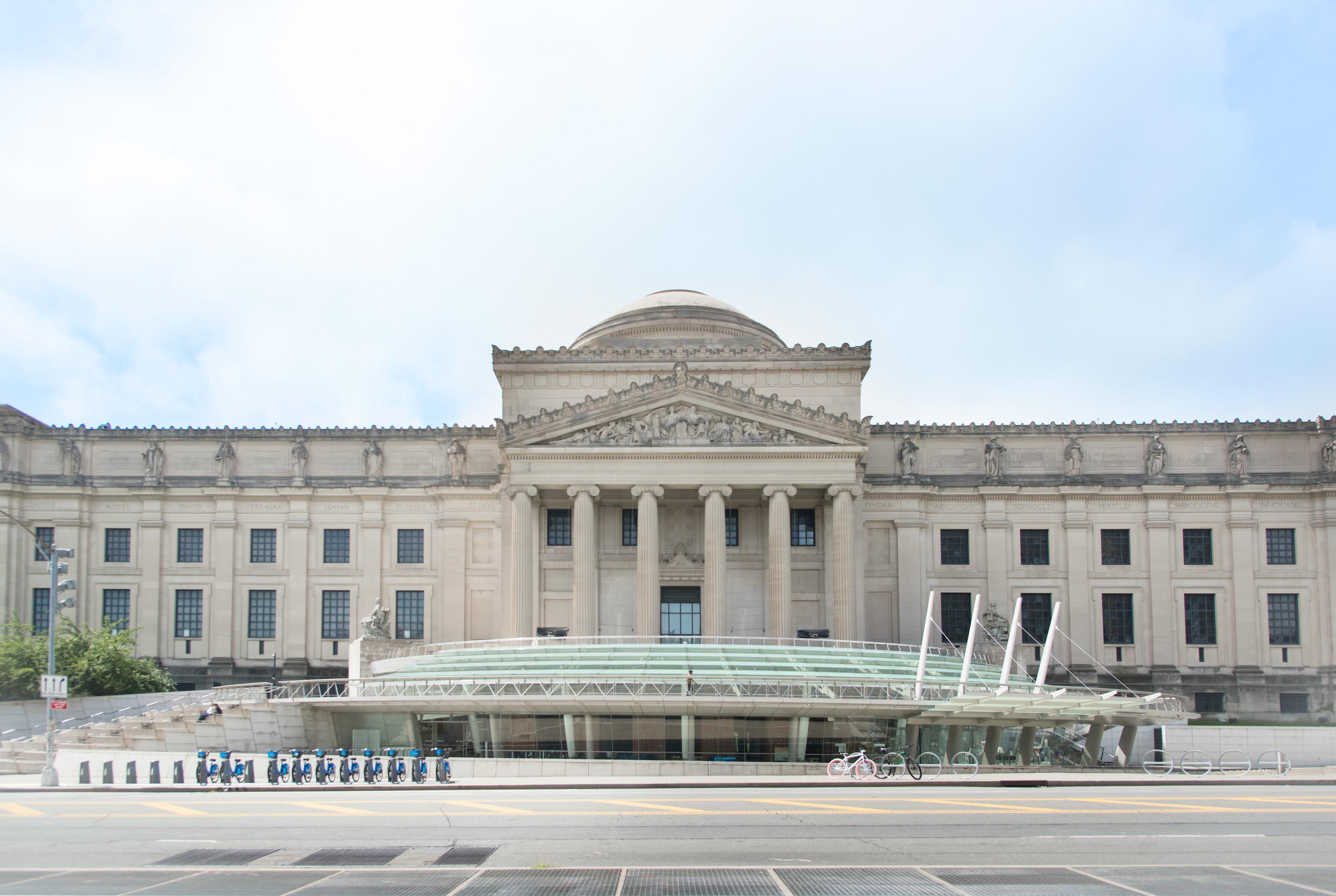 Brooklyn Museum exterior view. Image courtesy Brooklyn Museum (Photo: Sarah DeSantis)