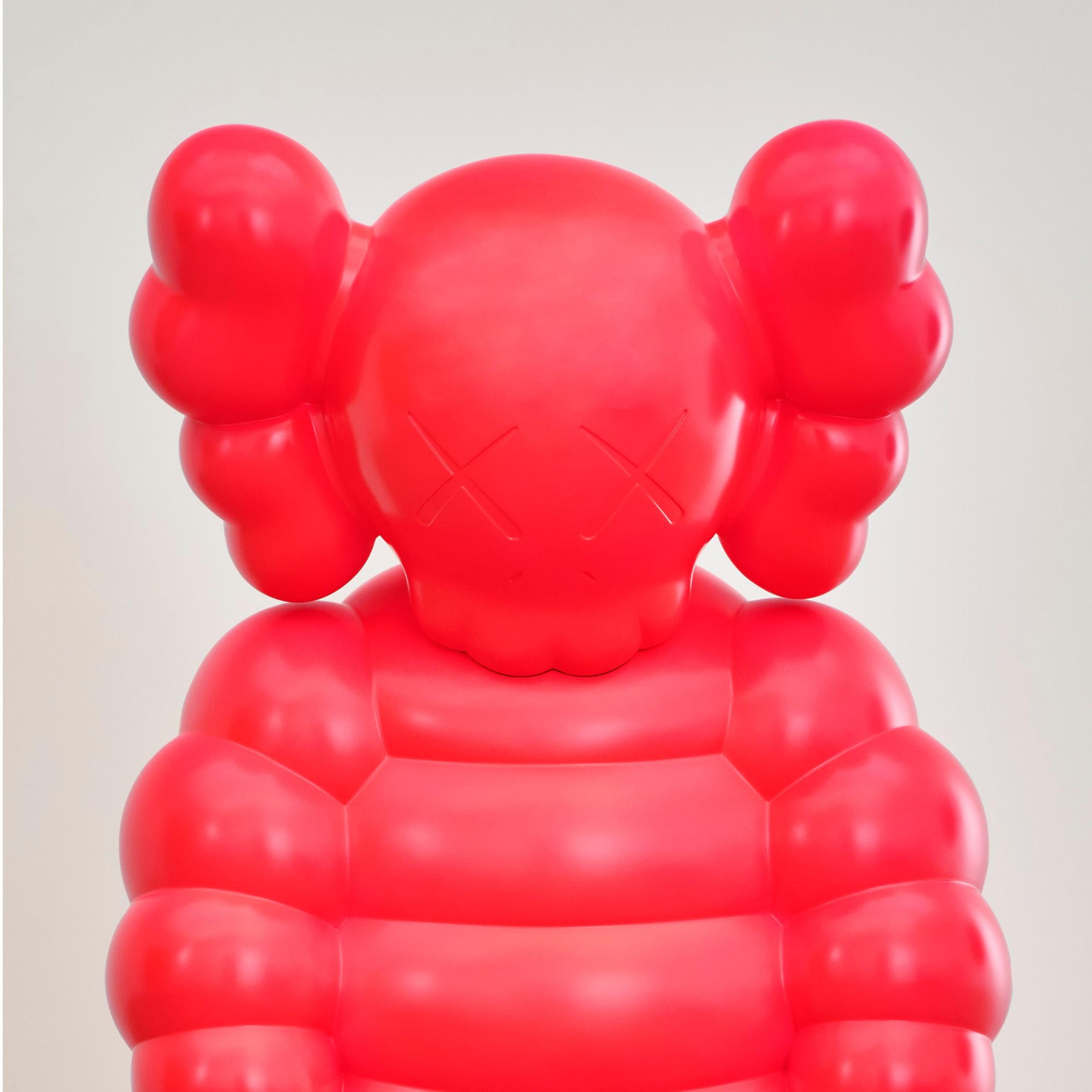 KAWS (American, born 1974). WHAT PARTY, 2020. Bronze, paint, 90 × 435/16 × 353/8 in. (228.6 × 110 × 89.9 cm). © KAWS. (Photo: Brad Bridgers Photography)