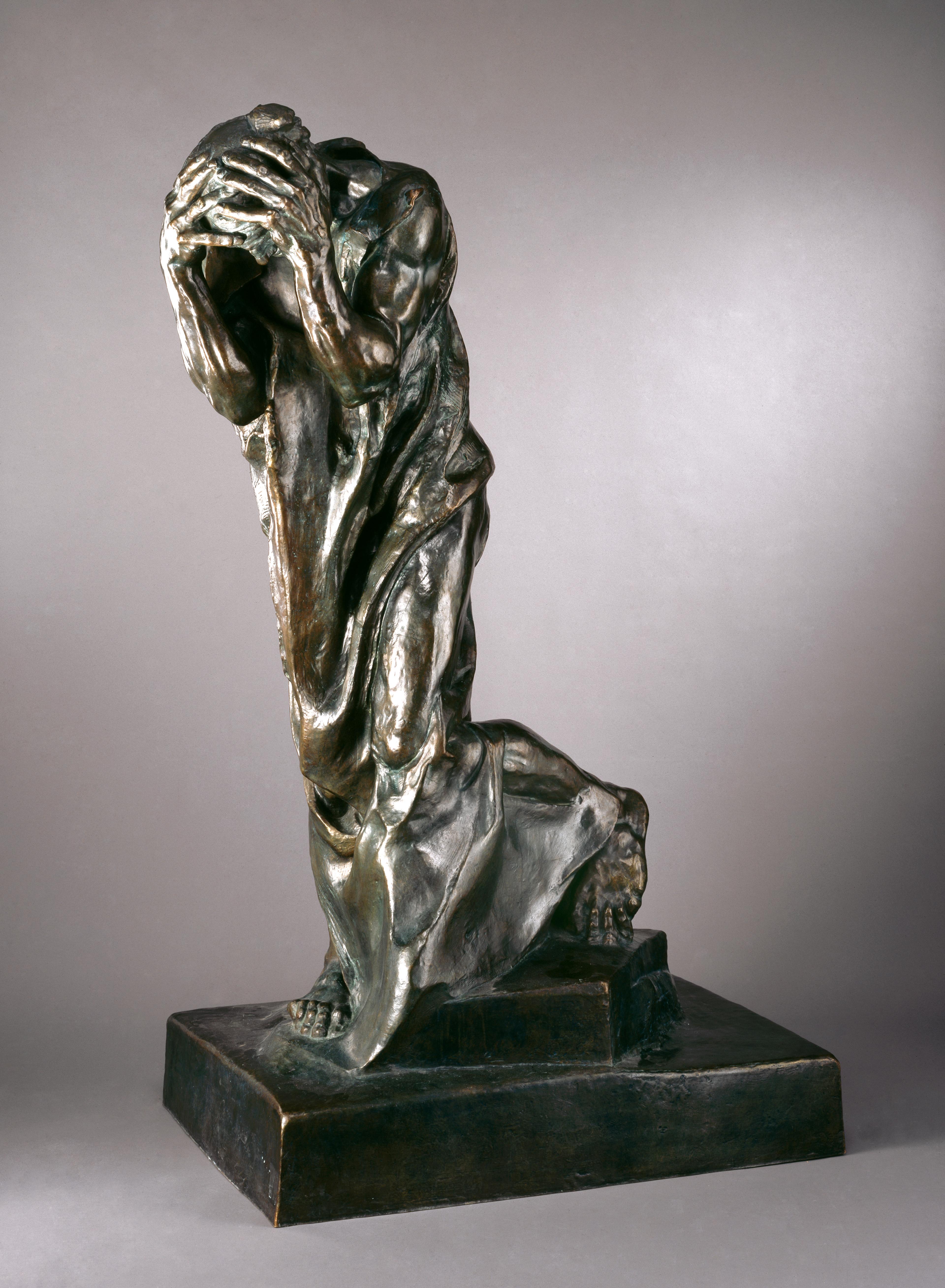 Auguste Rodin (French, 1840–1917). <i>Andrieu d'Andres, Monumental (Andrieu d'Andres, monumental)</i>, 1888; cast 1983. Bronze, 78 3/8 × 50 × 33 1/2 in. (199.1 × 127 × 85.1 cm). Brooklyn Museum; Gift of Iris and B. Gerald Cantor, 87.106.3.