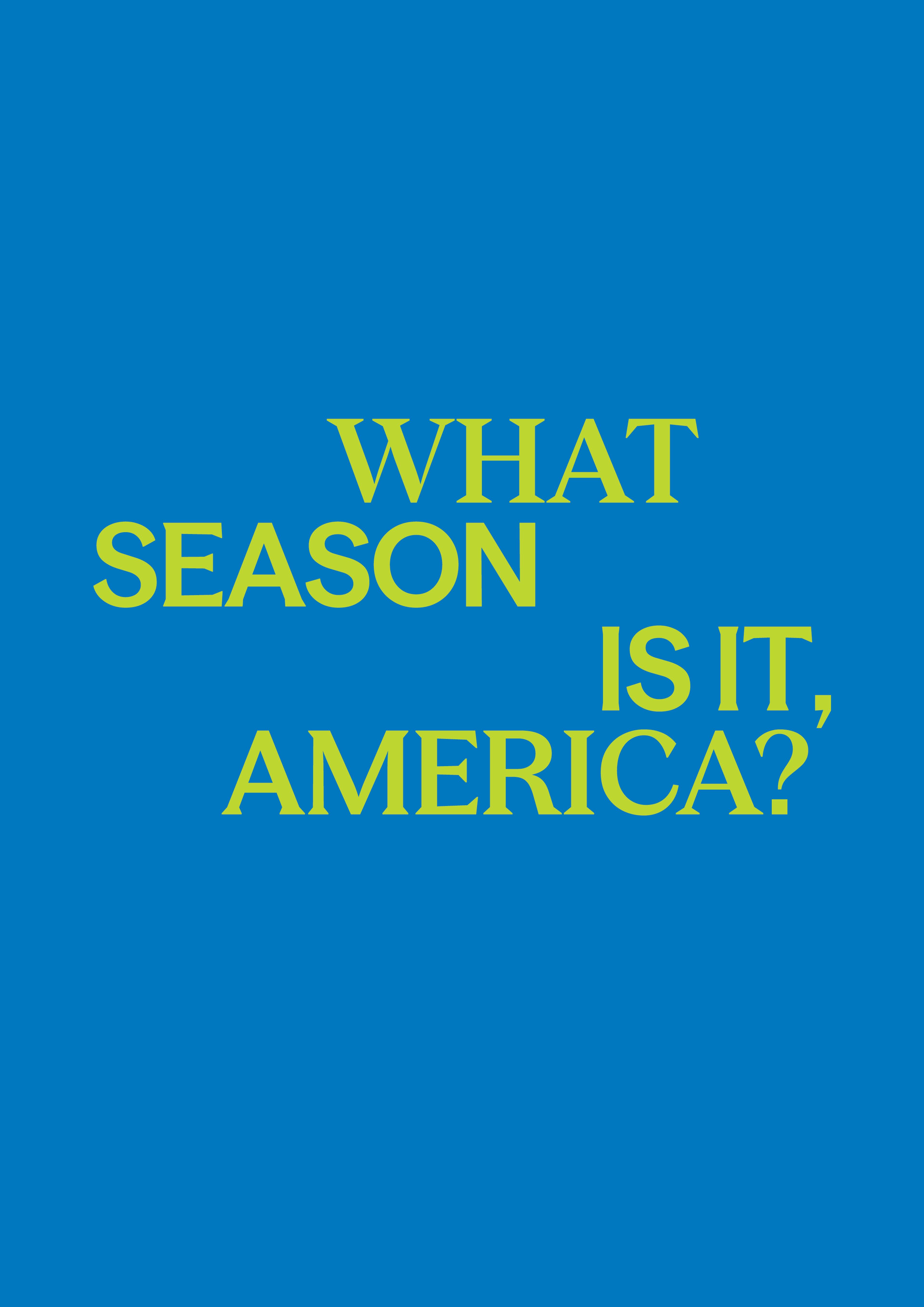 America?