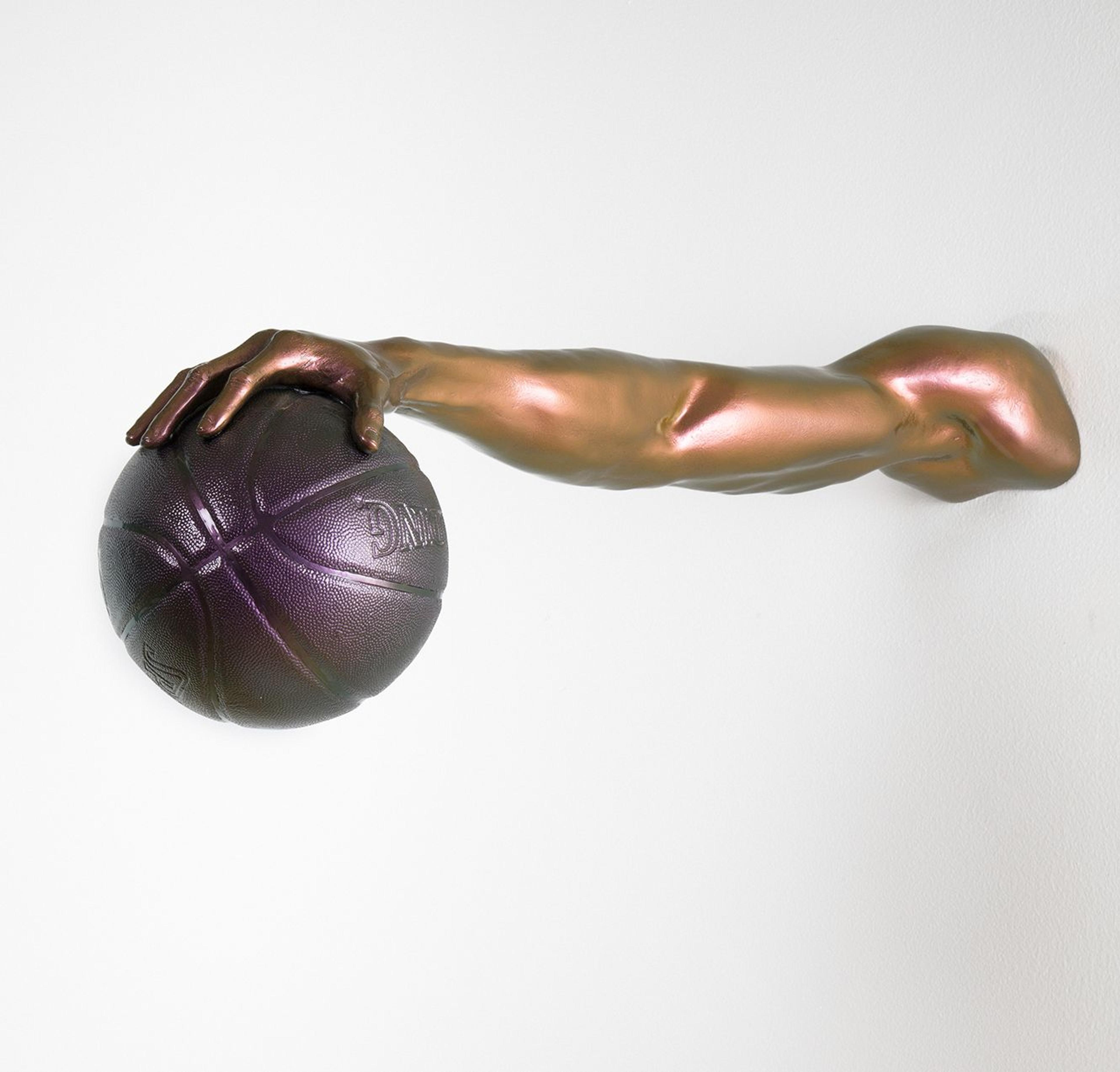Hank Willis Thomas (American, born 1976). Counterbalance, 2015; from the series Punctum. Fiberglass with chameleon auto paint finish. (Photo: From Hank Willis Thomas: All Things Being Equal (Aperture/Portland Art Museum, 2018). © Hank Willis Thomas)