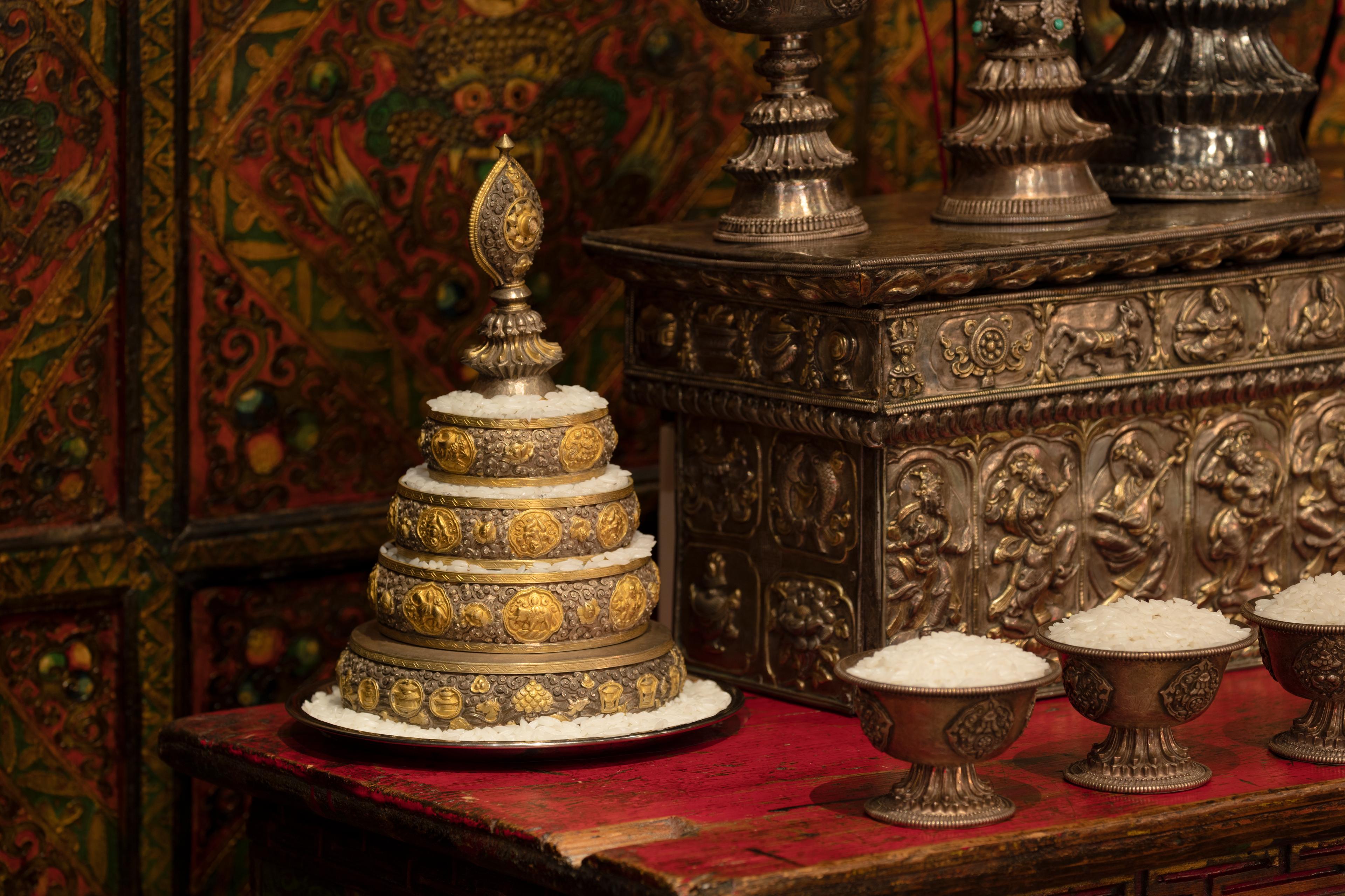 Rubin Museum Tibetan Buddhist Shrine Room, 2025. (Photo: Dave De Armas, courtesy of the Rubin Museum of Himalayan Art)