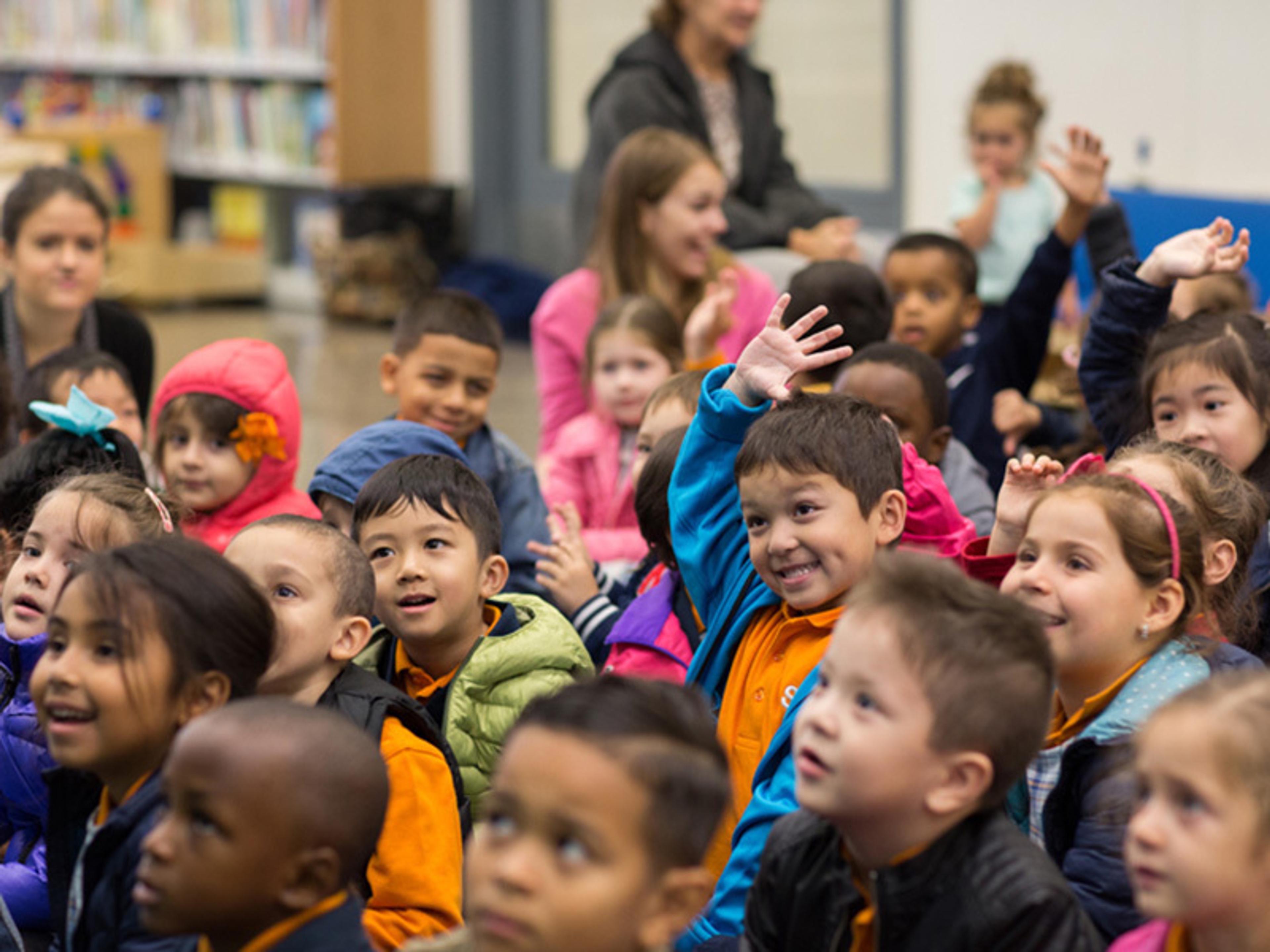 Participants at a Brooklyn Public Library storytime. (Photo: Brooklyn Public Library)