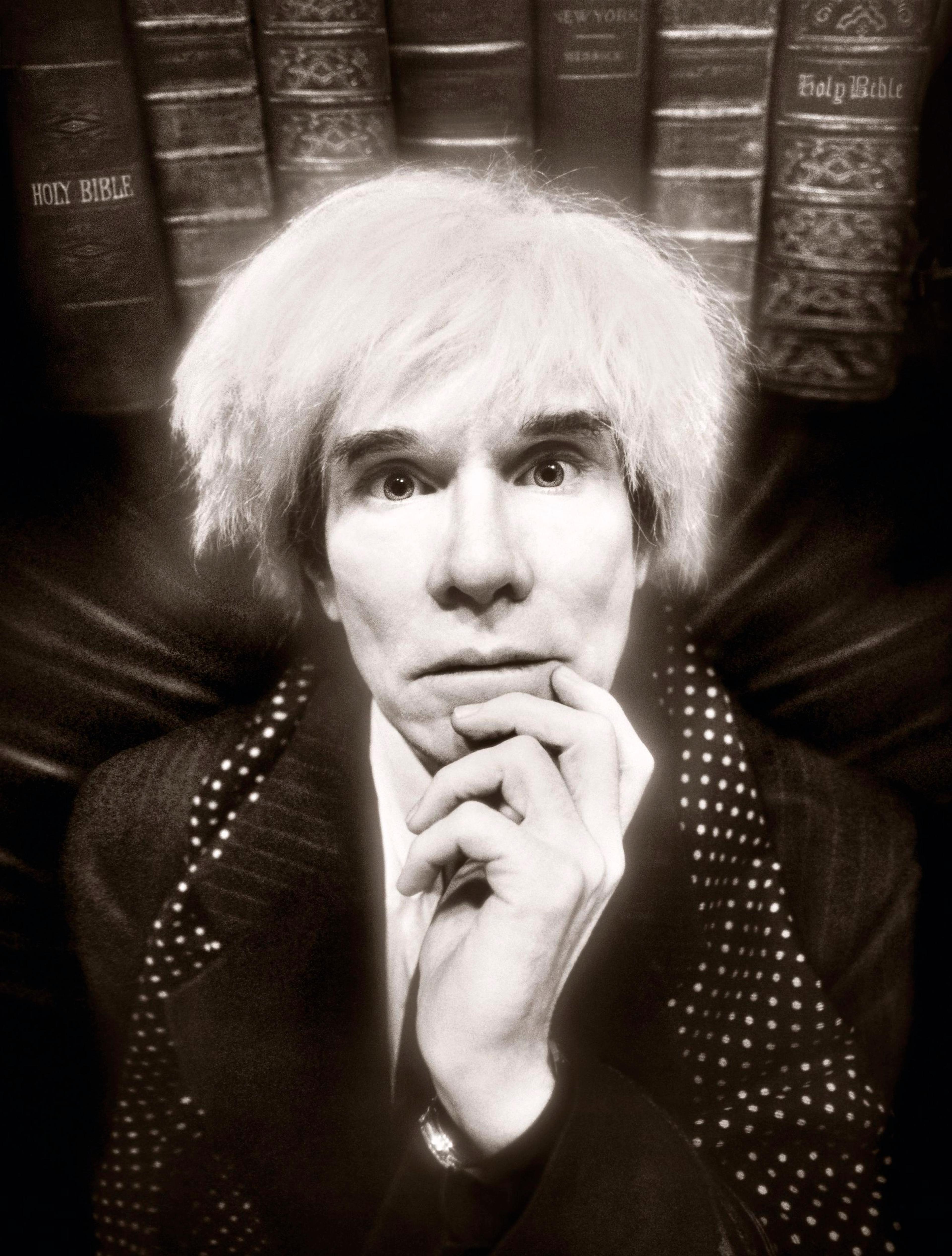 David LaChapelle (American, born 1963). <i>Andy Warhol: Last Sitting, November 22</i>, 1986. Chromogenic print. Courtesy of the artist