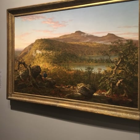 A View of the Two Lakes and Mountain House, Catskill Mountains