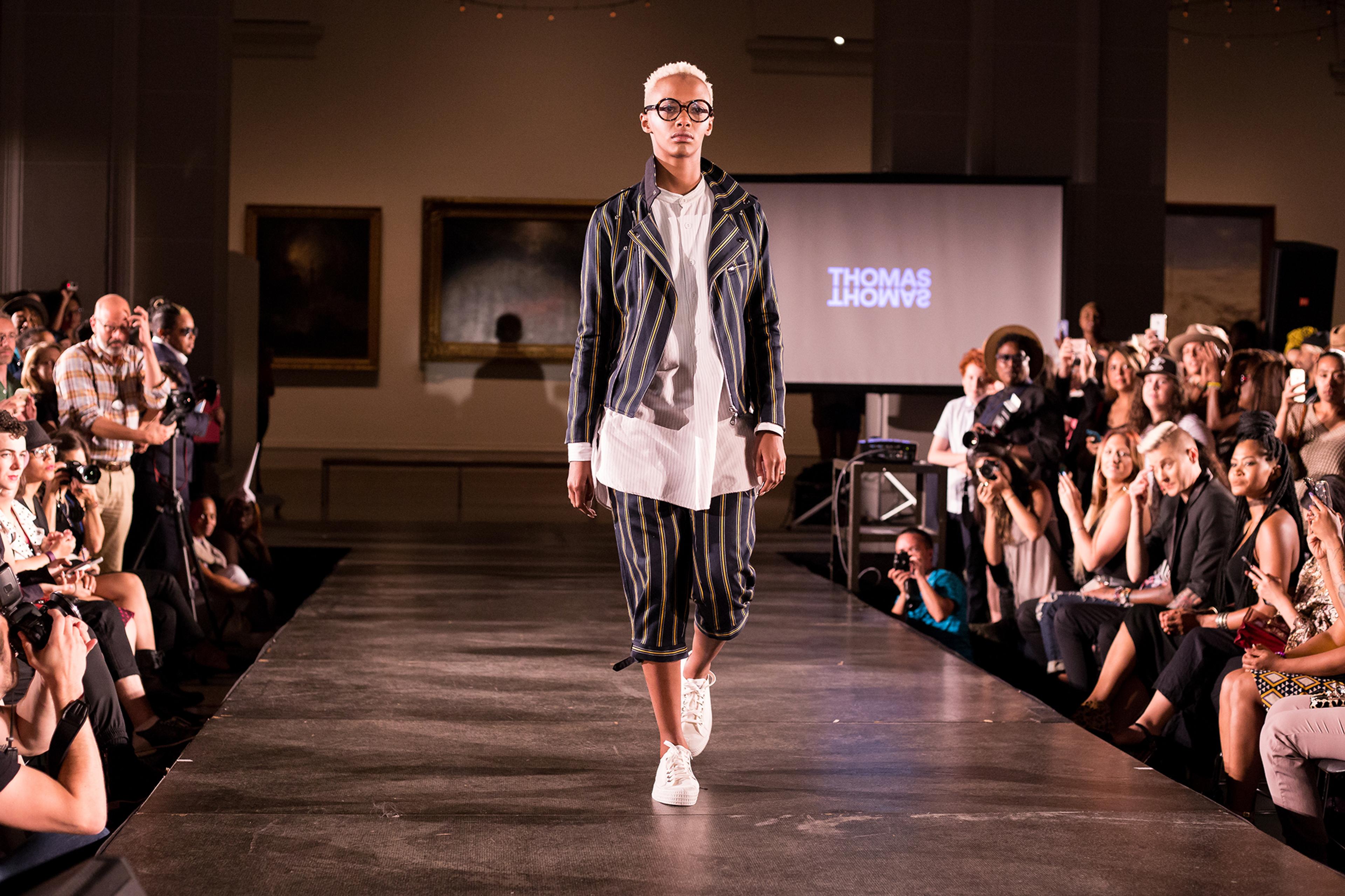 A dapperQ fashion show. Photo by Debbie-Jean Lamonte