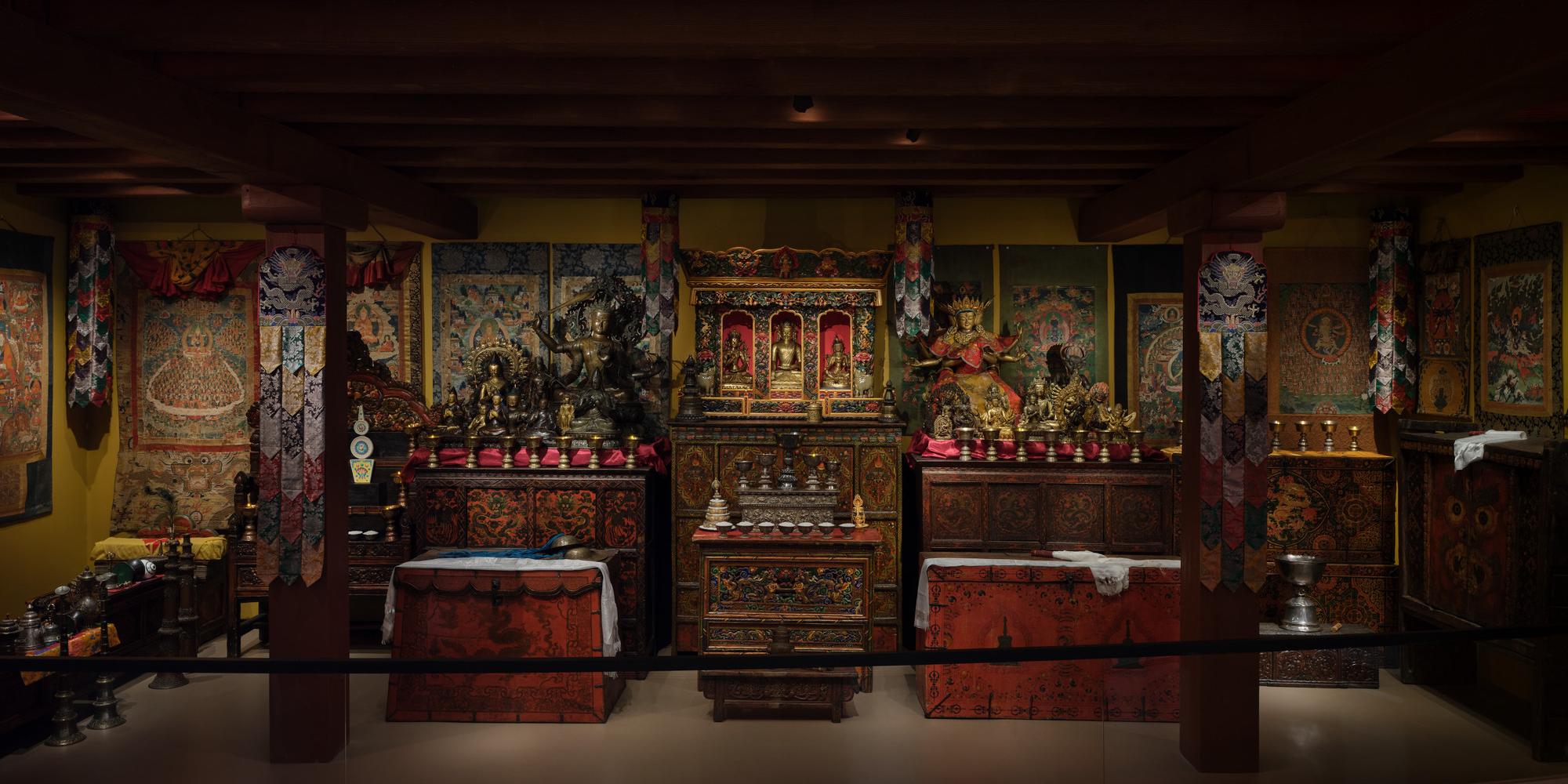 Rubin Museum Tibetan Buddhist Shrine Room