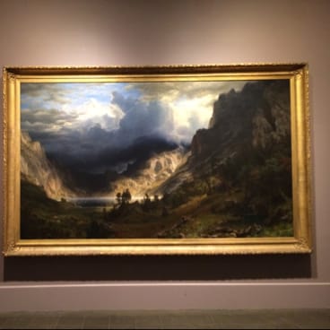 A Storm in the Rocky Mountains, Mt. Rosalie · Brooklyn Museum