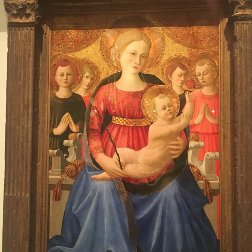 Virgin and Child with Four Angels and the Redeemer · Brooklyn Museum