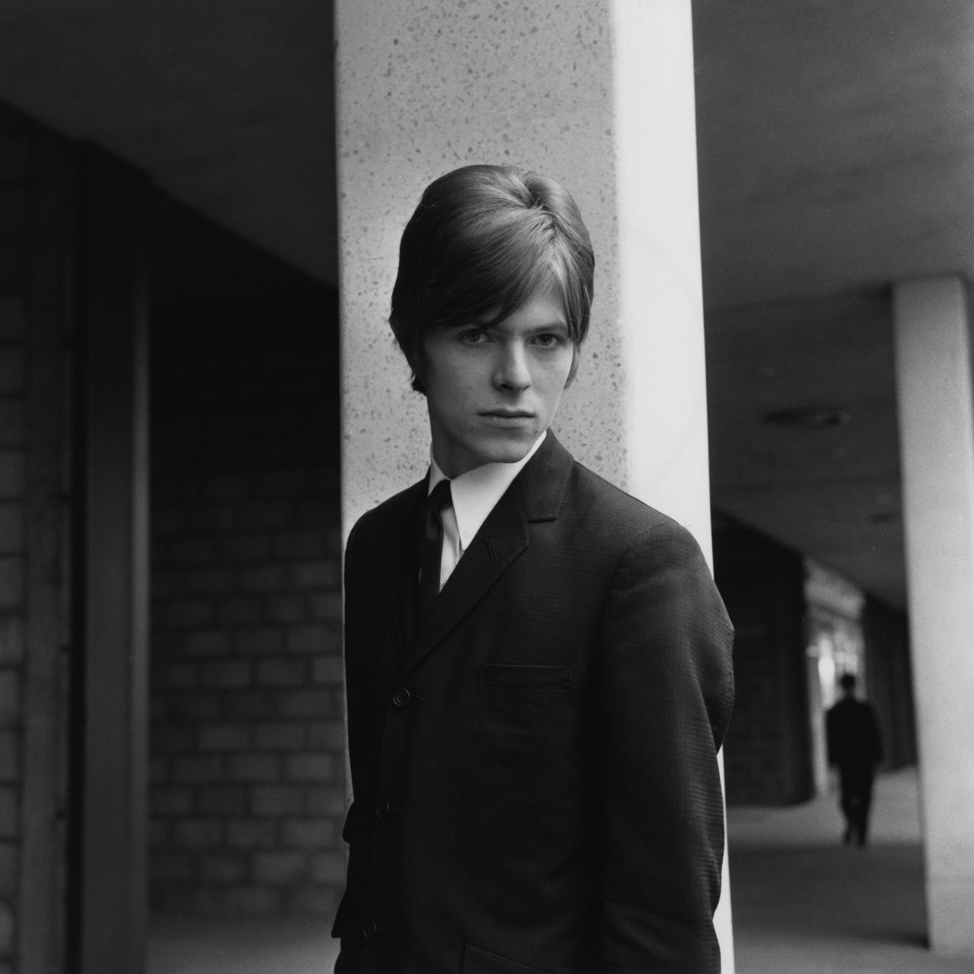 David Bowie, 1966. Photograph by Doug McKenzie. Courtesy of The David Bowie Archive