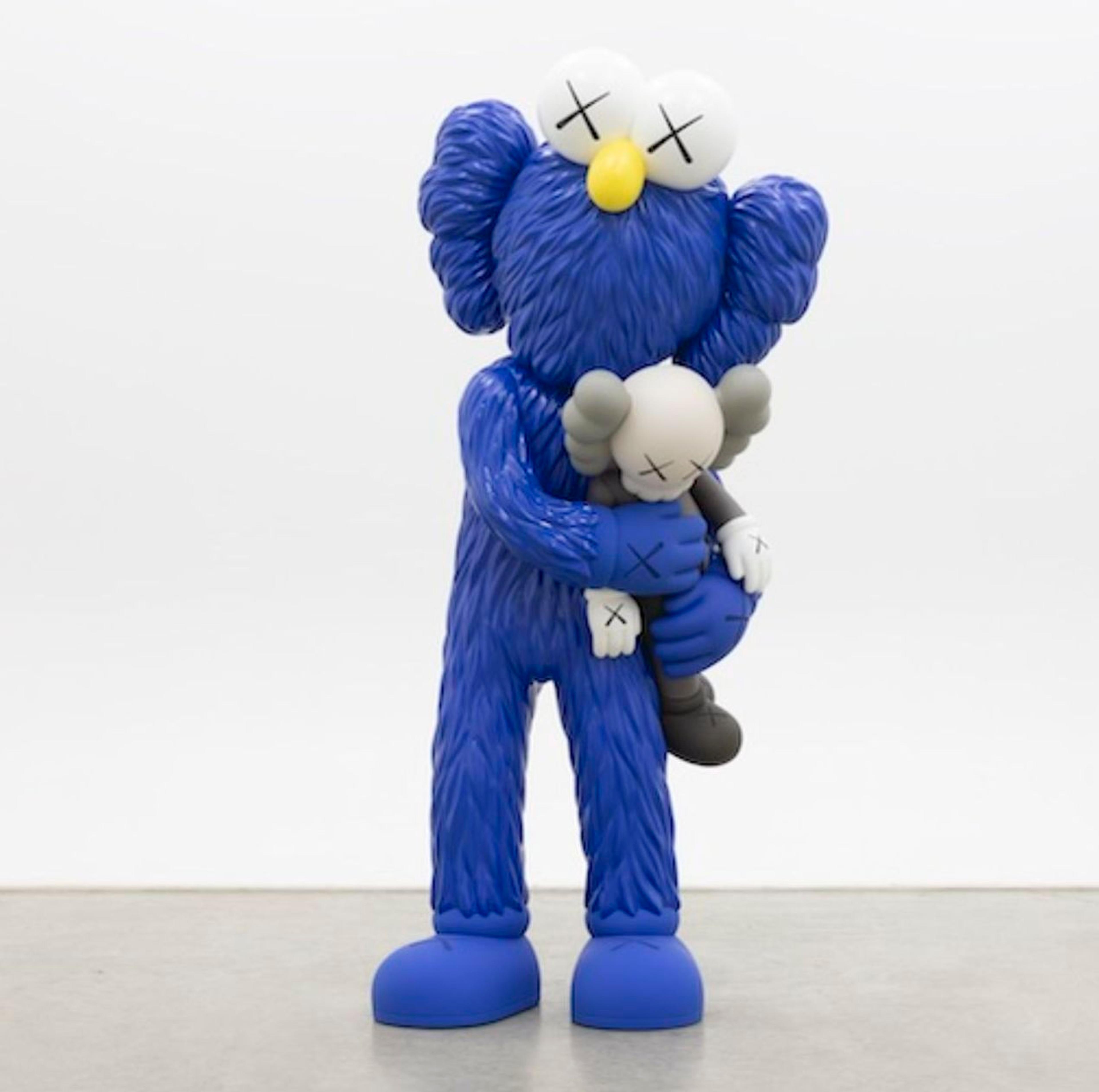 KAWS (American, born 1974). TAKE, 2019. Bronze, paint, 76 × 353/4 × 277/8 in. (193 × 90.8 × 70.8 cm). © KAWS