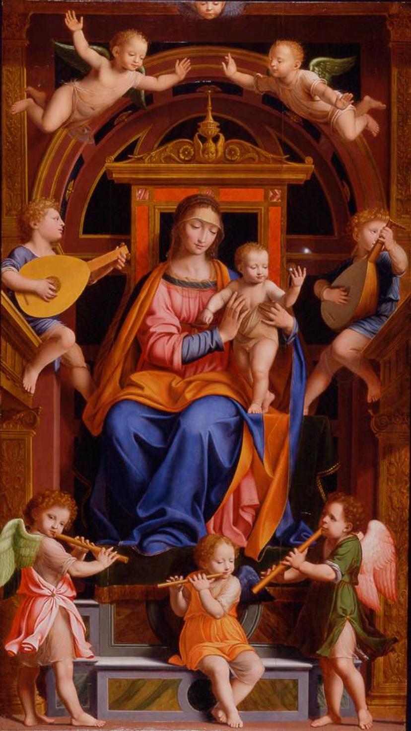 Red Renaissance Painitng Renaissance Paintings · Brooklyn Museum